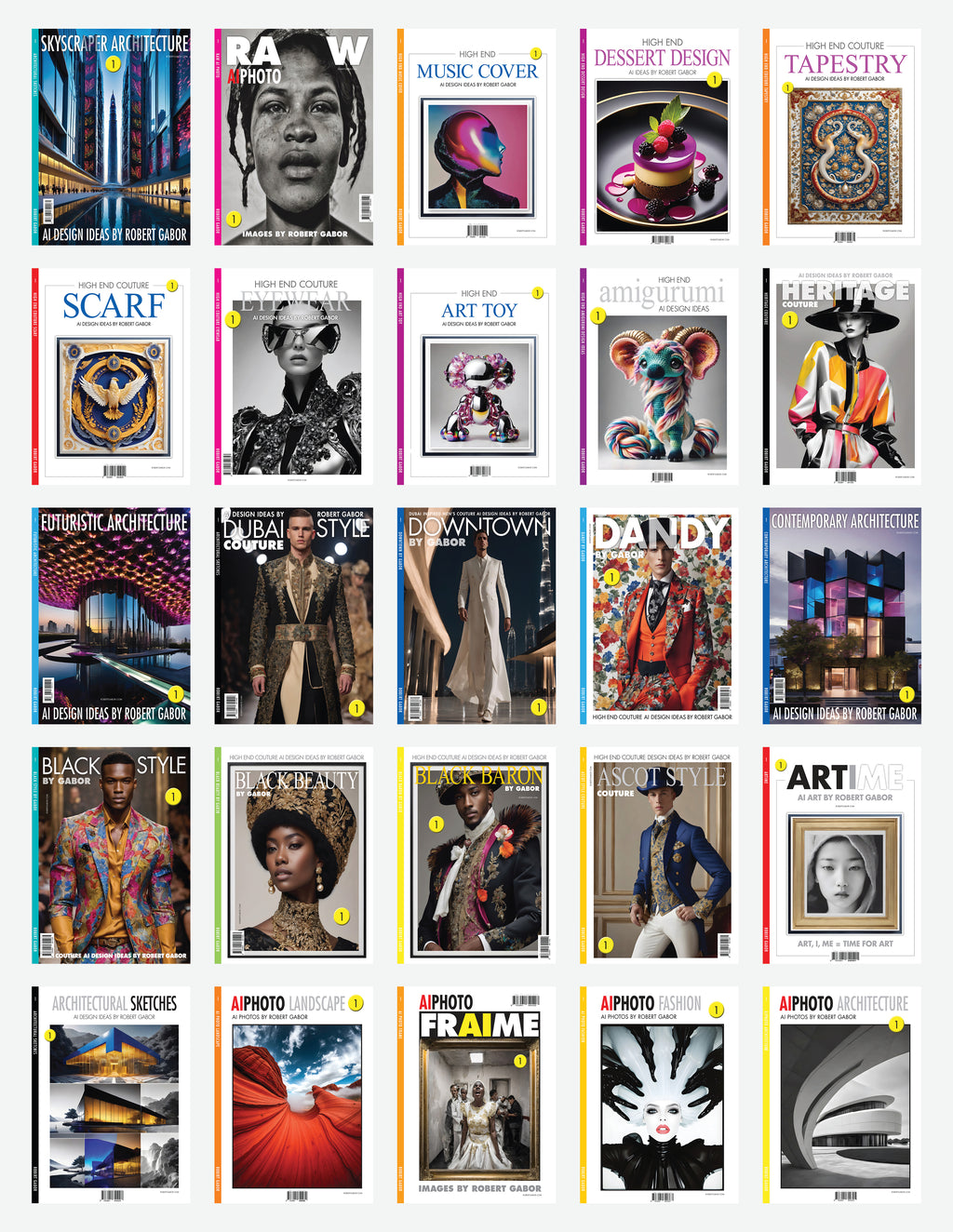 Rainbow 1 – Bundle (all 25 Volumes 001)