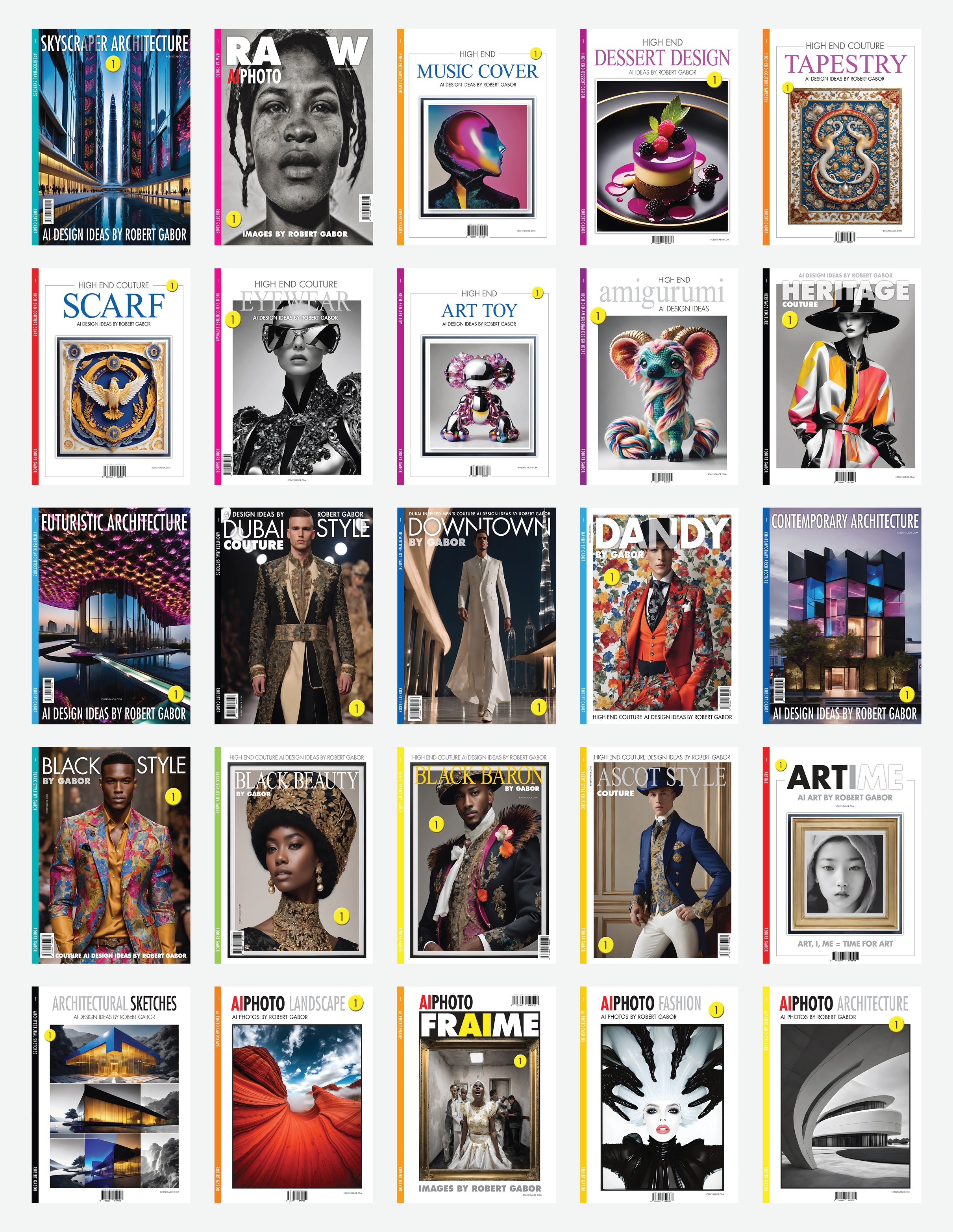 Rainbow 1 – Bundle (all 25 Volumes 001)