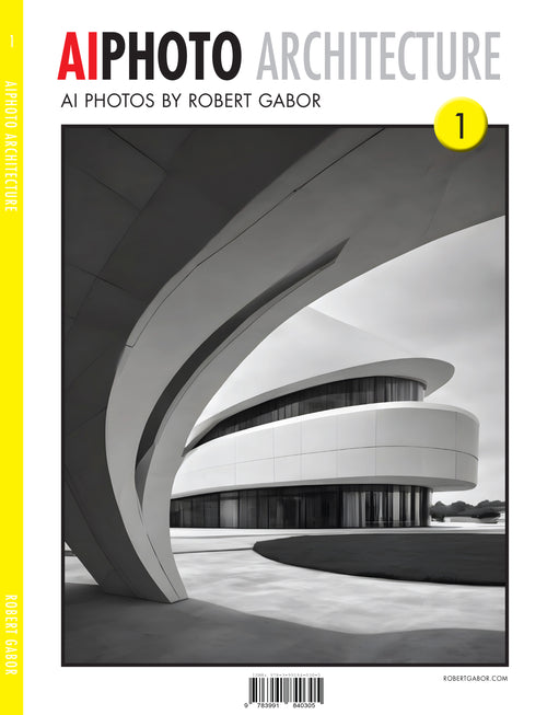 AI Photo Architecture – Volume 001 cover – representative gallery for the Complete 75-Title Collection