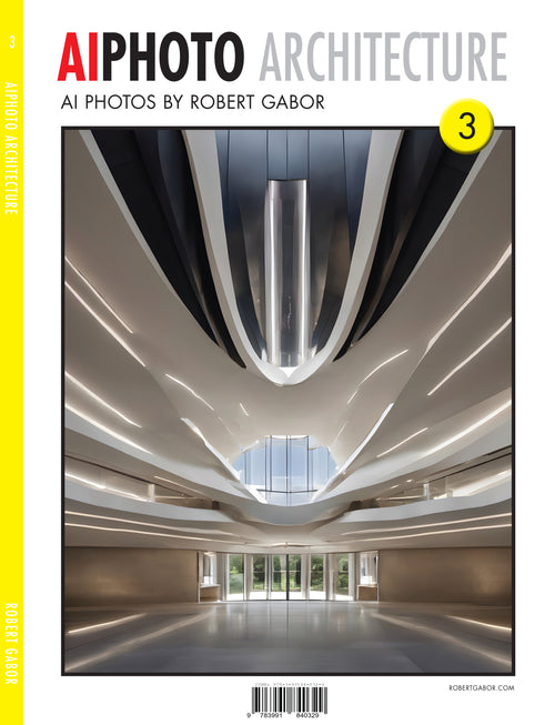 AI Photo Architecture – Volume 003 cover – Complete Rainbow Spectrum