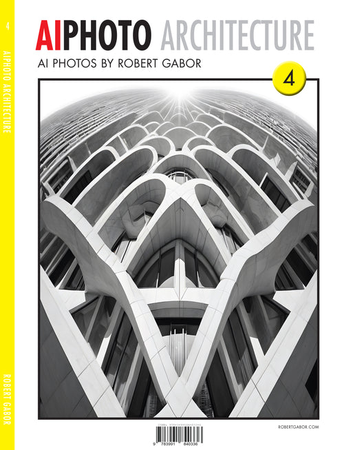 AI Photo Architecture – Volume 004 cover – Complete Rainbow Spectrum
