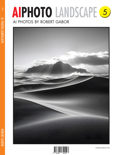 AI Photo Landscape – Volume 005 cover – Complete Rainbow Spectrum