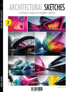 Architectural Sketches – Volume 002 cover – Complete Rainbow Spectrum