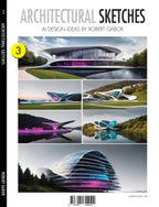 Architectural Sketches – Volume 003 cover – Complete Rainbow Spectrum