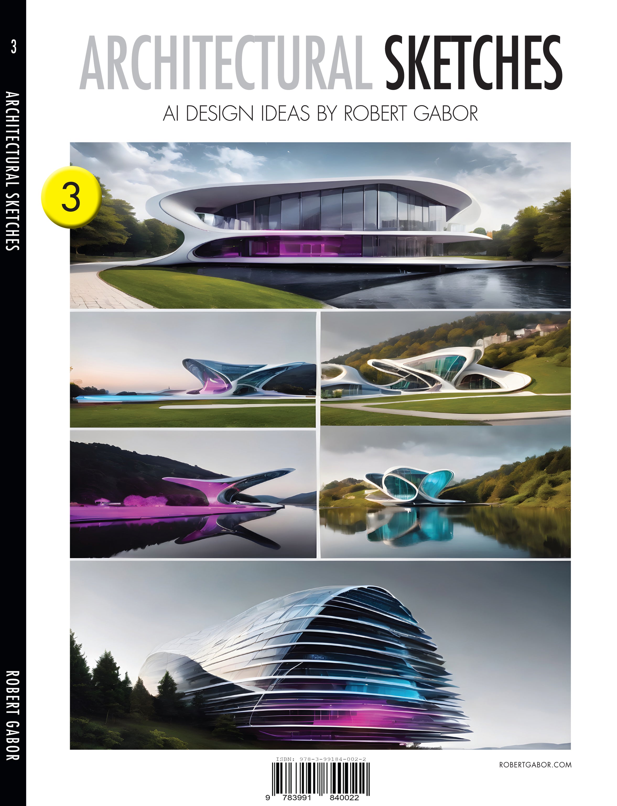 Architectural Sketches – Volume 003 cover – Complete Rainbow Spectrum