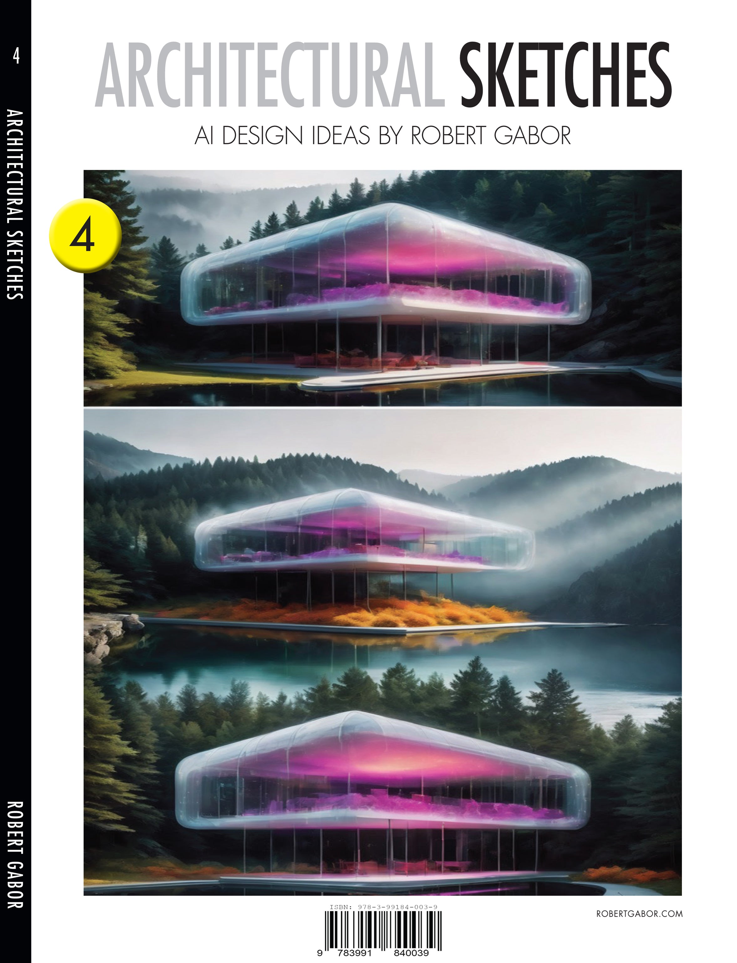 Architectural Sketches – Volume 004 cover – Complete Rainbow Spectrum