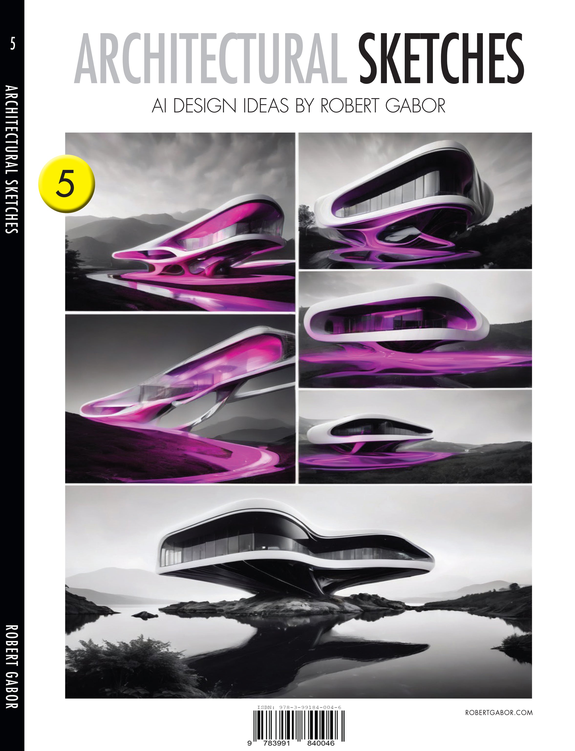 Architectural Sketches – Volume 005 cover – Complete Rainbow Spectrum