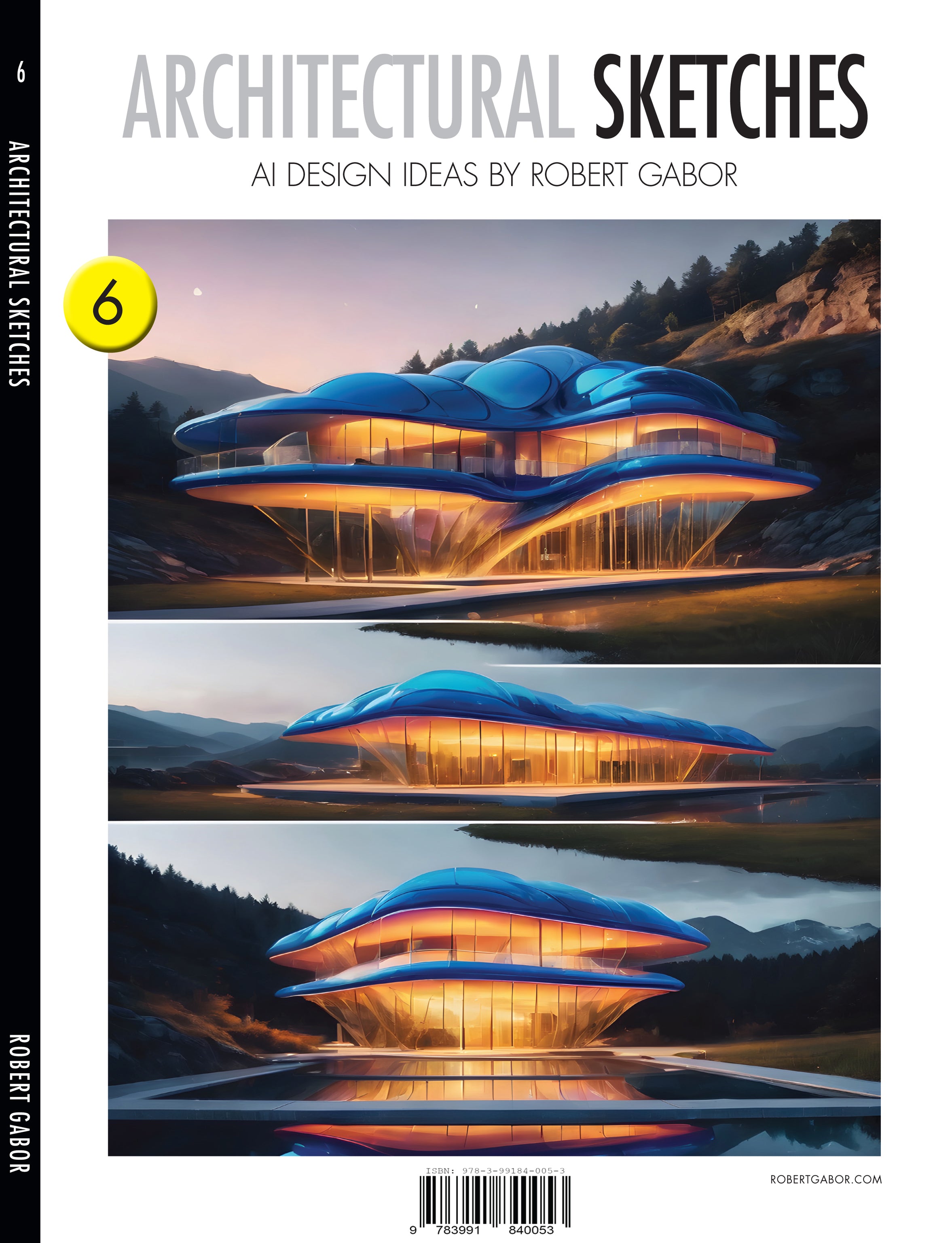 Architectural Sketches – Volume 006 cover – Complete Rainbow Spectrum