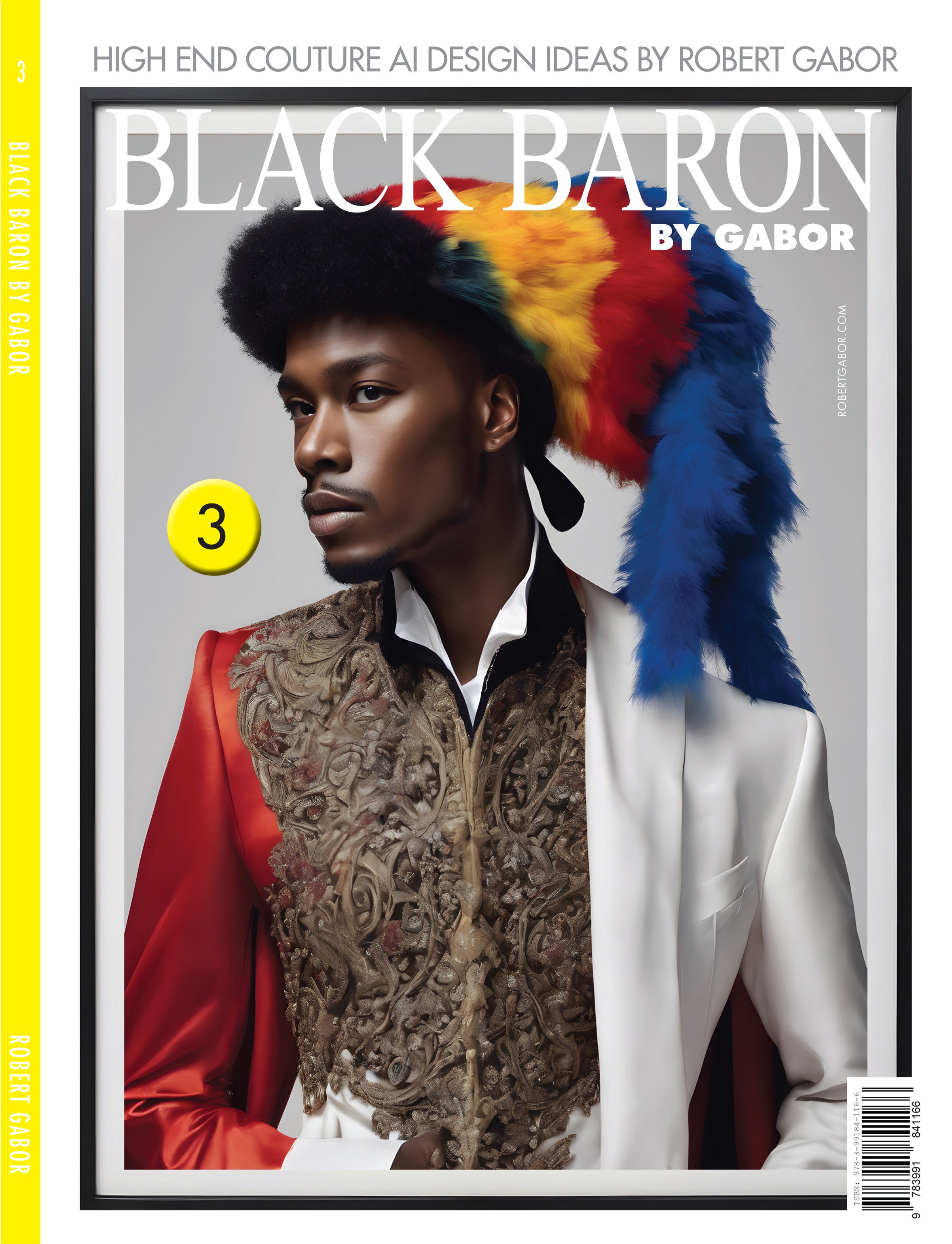 Black Baron By Gabor – Volume 003 cover – Complete Rainbow Spectrum