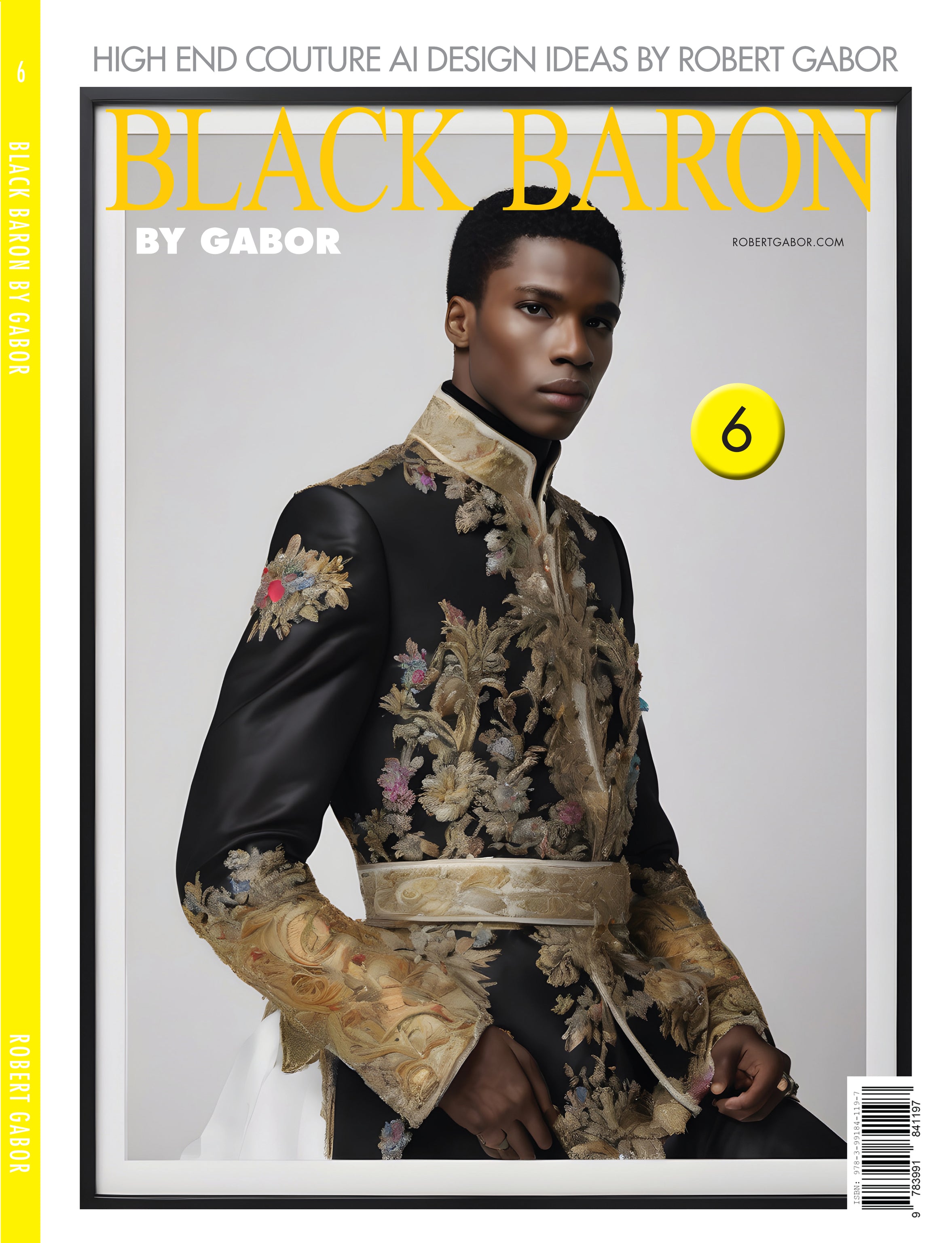 Black Baron By Gabor – Volume 006 cover – Complete Rainbow Spectrum