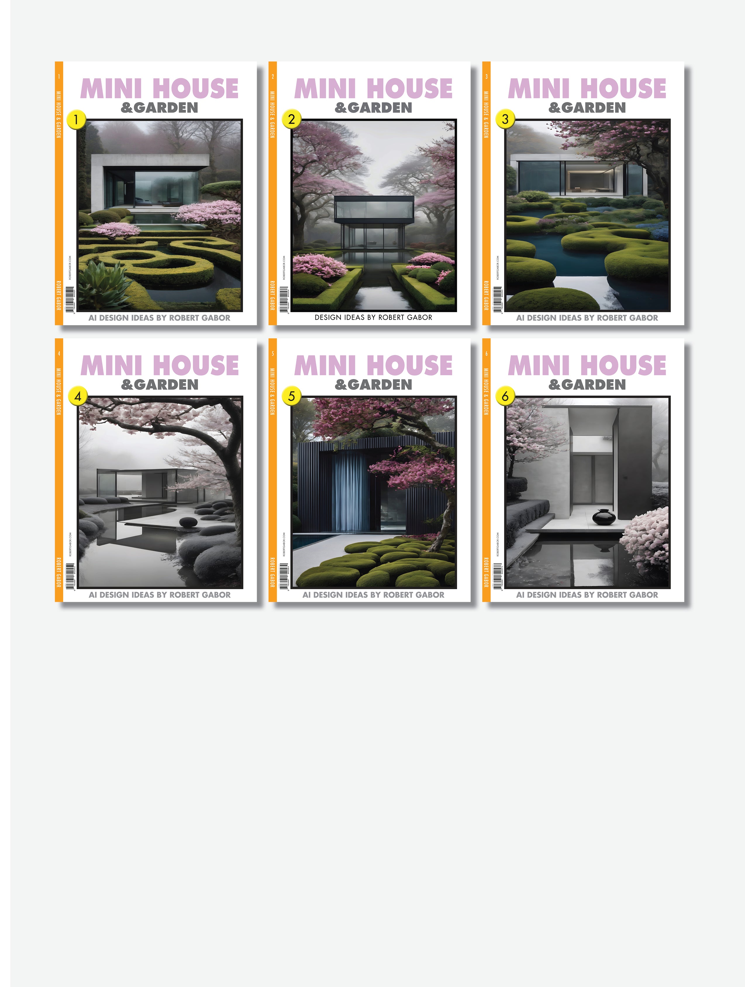 Mini House & Garden – Complete Series, Volumes 001–006 (6 Volumes)