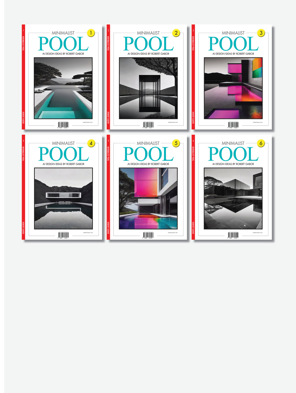 Minimalist Pool – Complete Series, Volumes 001–006 (6 Volumes)