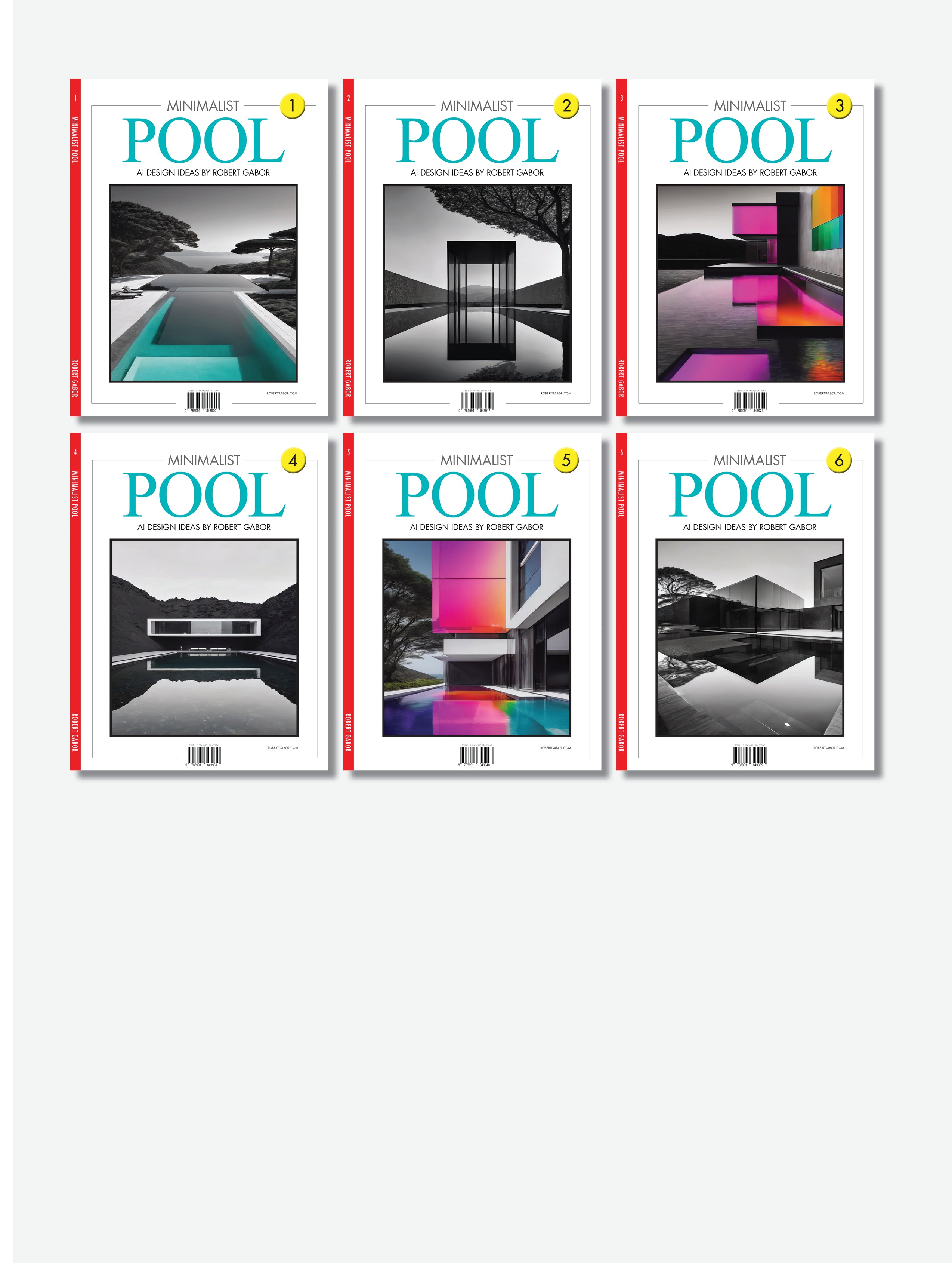 Minimalist Pool – Complete Series, Volumes 001–006 (6 Volumes)
