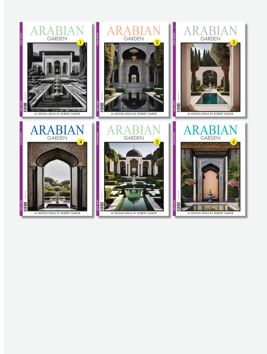 Arabian Garden – Complete Series, Volumes 001–006 (6 Volumes)