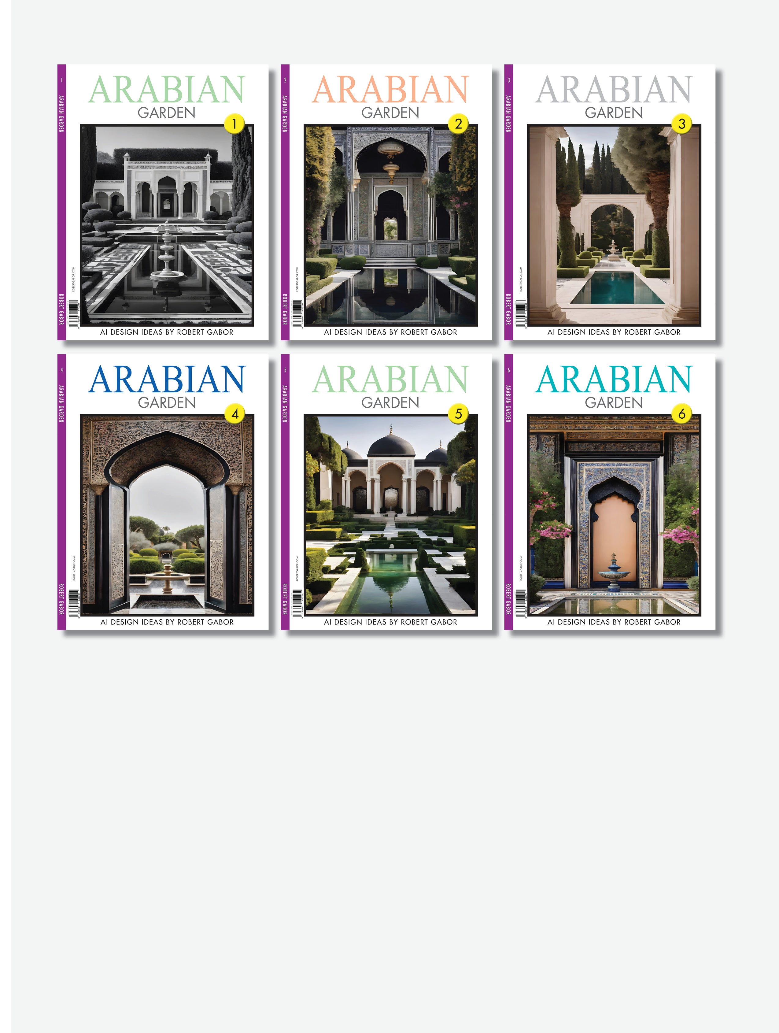 Arabian Garden – Complete Series, Volumes 001–006 (6 Volumes)