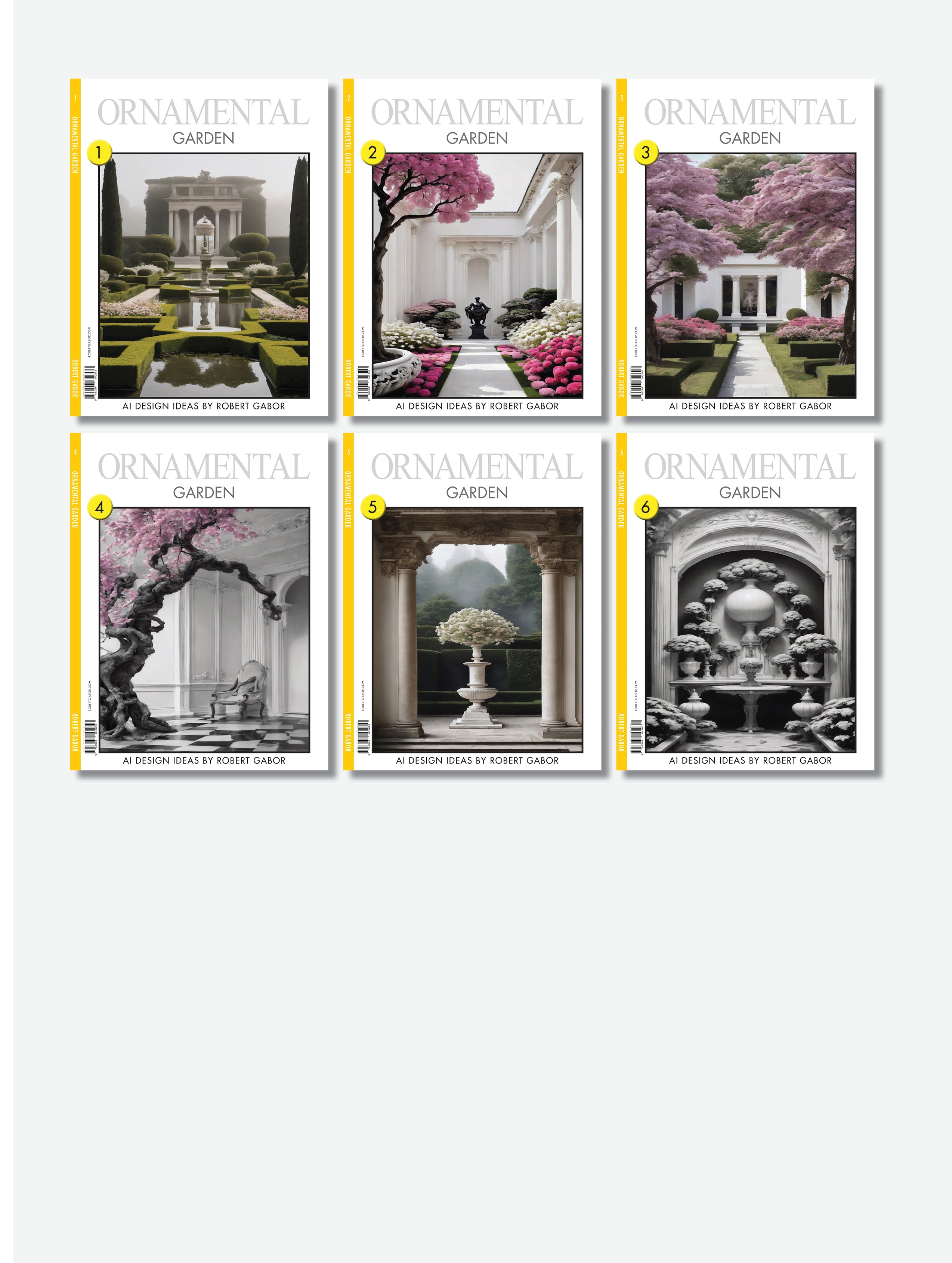 Ornamental Garden – Complete Series, Volumes 001–006 (6 Volumes)