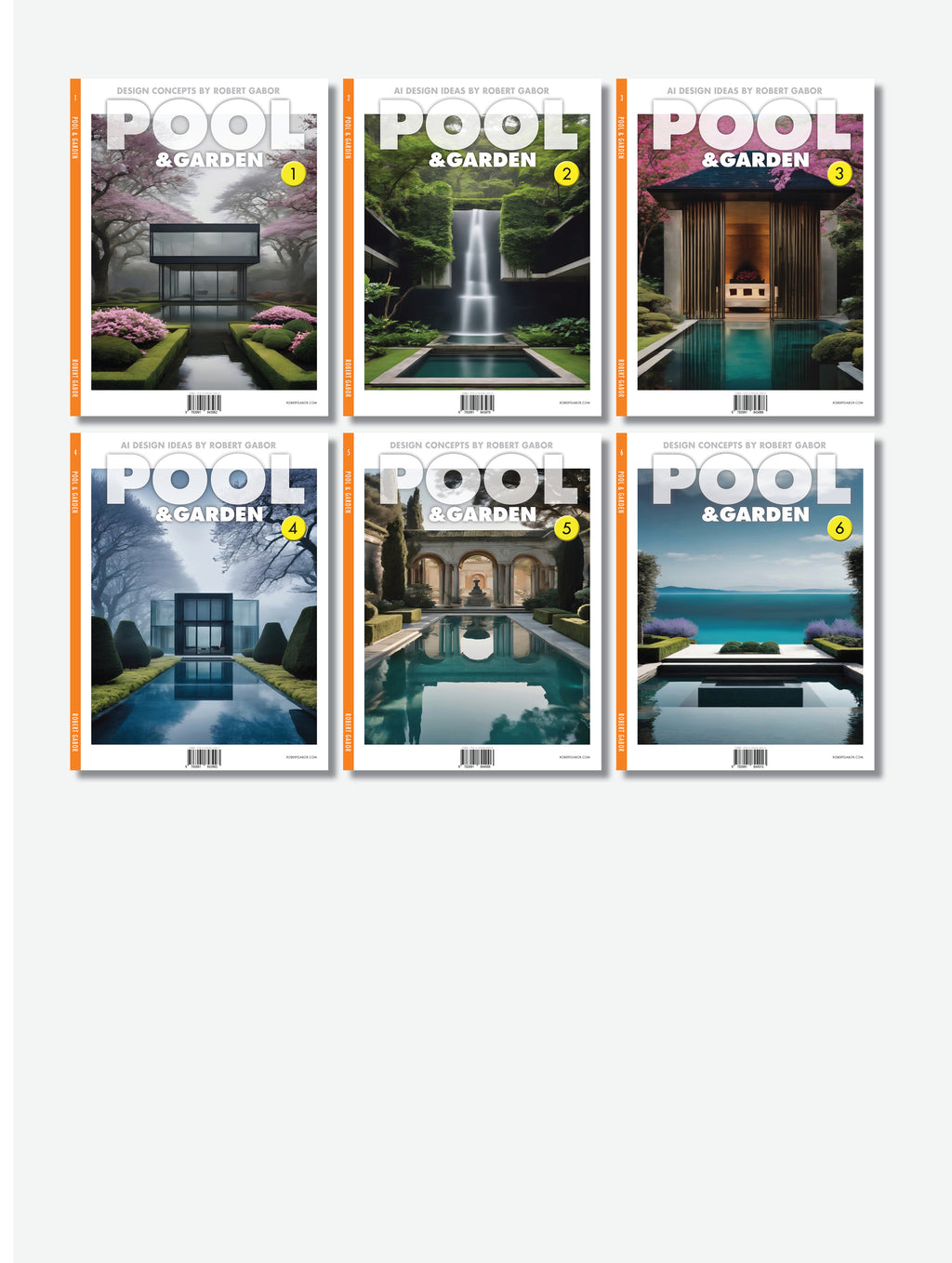 Pool & Garden – Complete Series, Volumes 001–006 (6 Volumes)