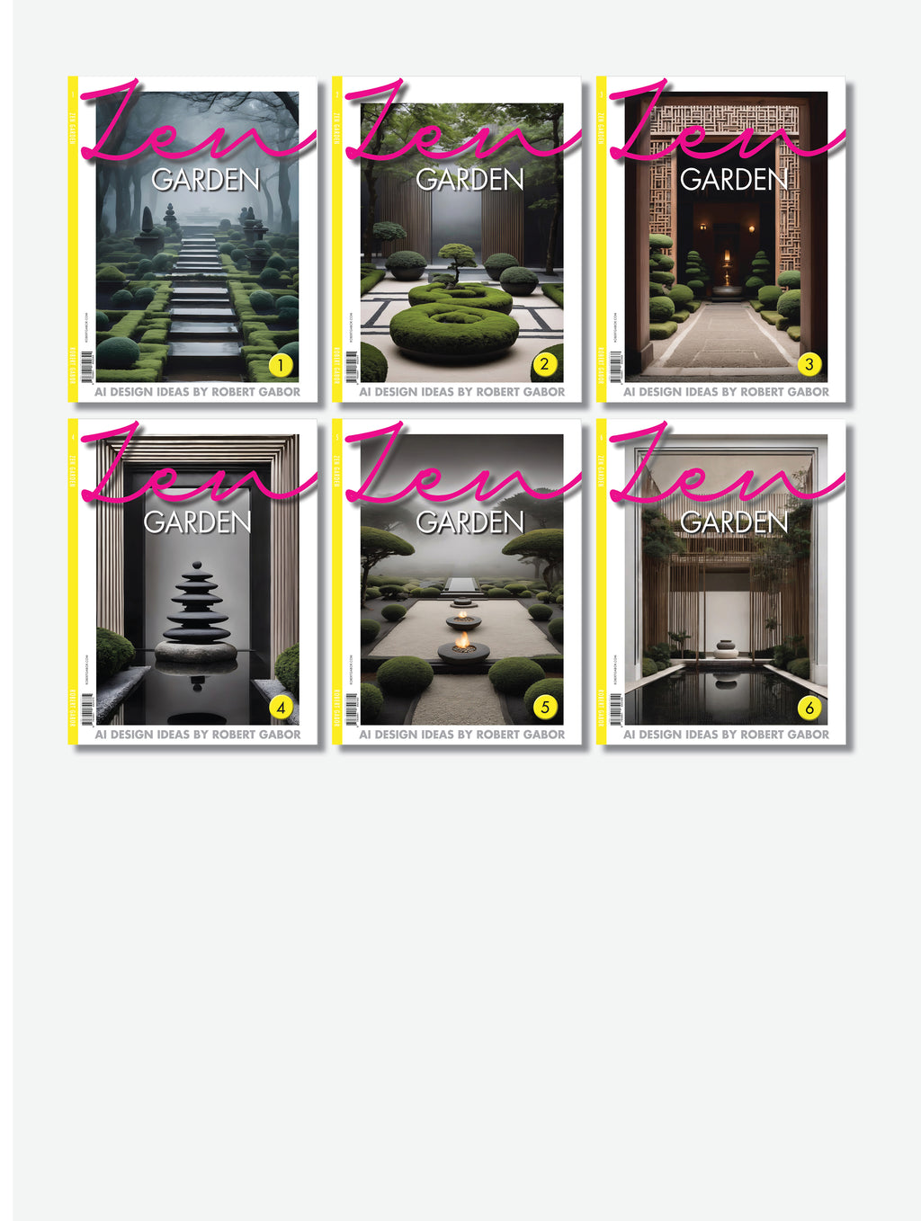 Zen Garden – Complete Series, Volumes 001–006 (6 Volumes)