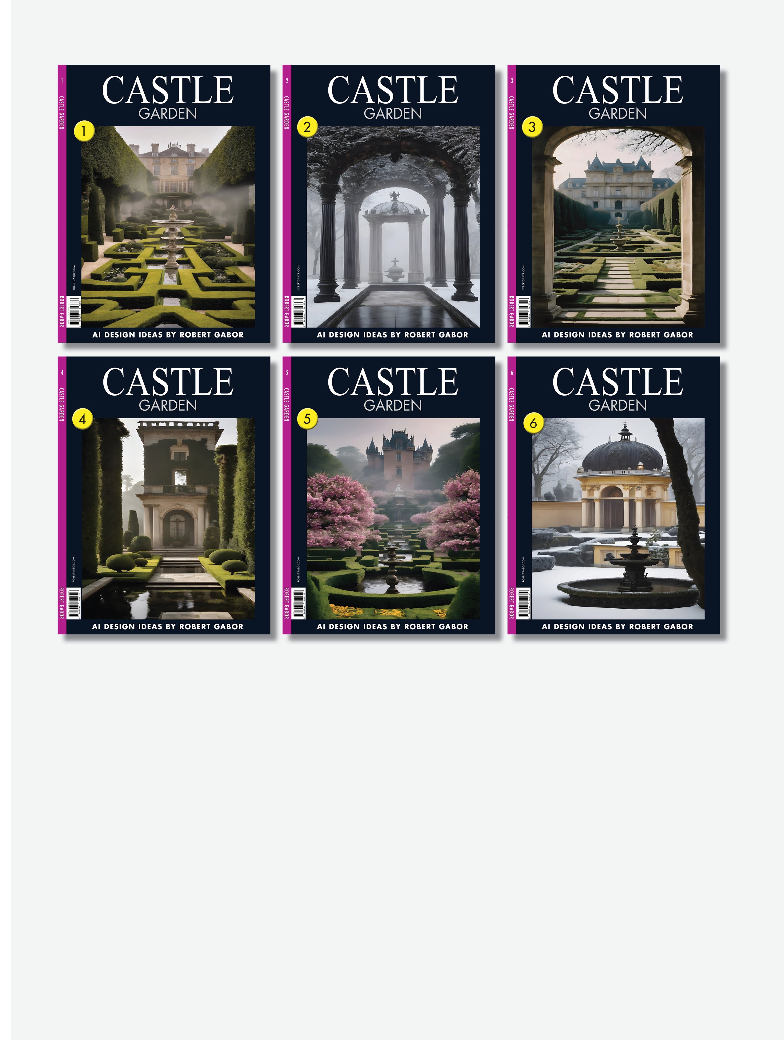 Castle Garden – Complete Series, Volumes 001–006 (6 Volumes)