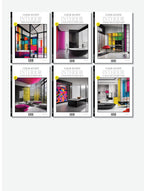 Color Accent Interior – Complete Series, Volumes 001–006 (6 Volumes)