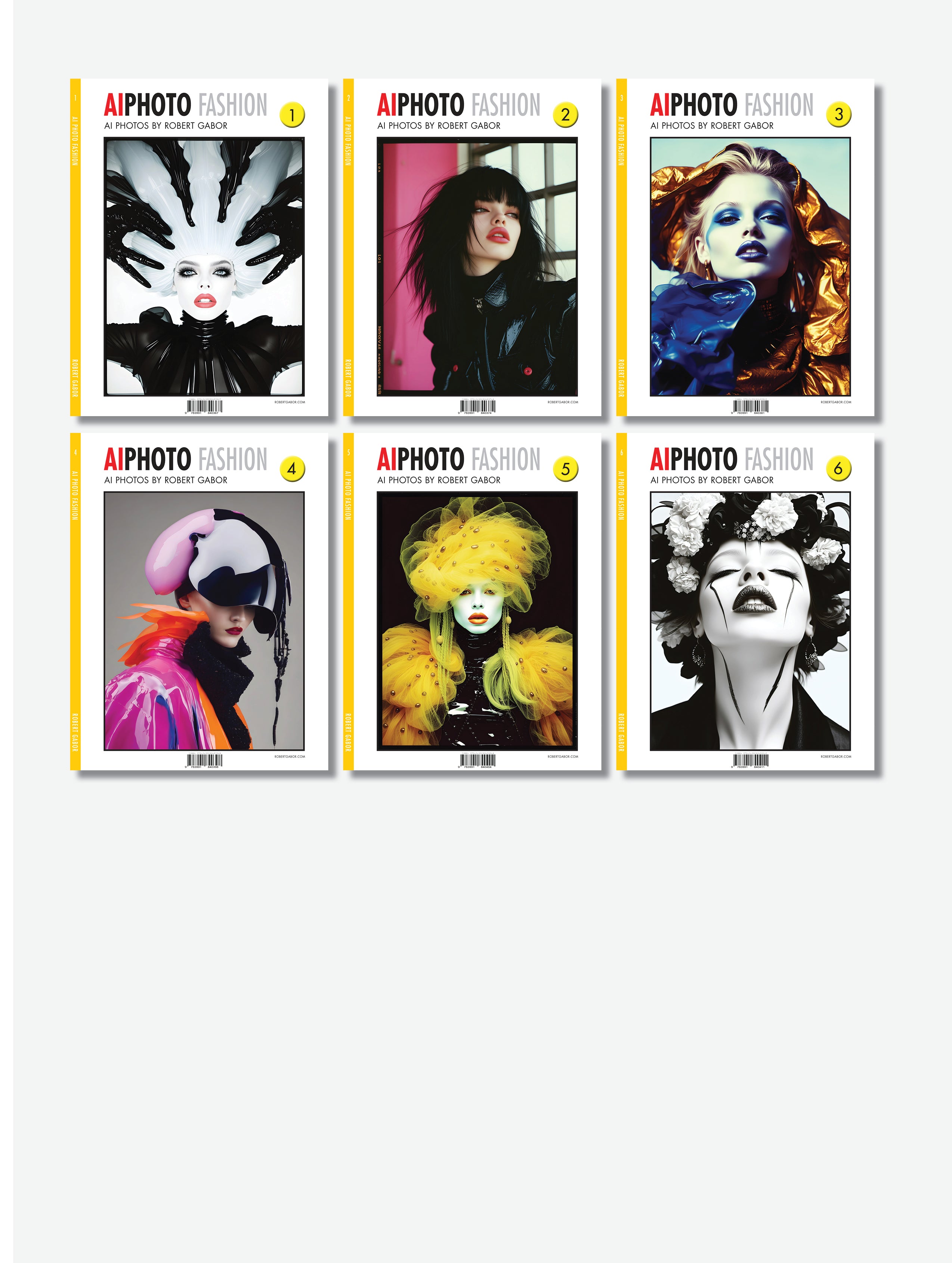 AI Photo Fashion – Complete Series, Volumes 001–006 (6 Volumes)