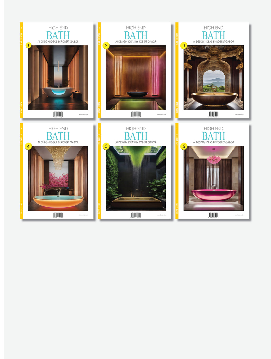 High End Bath – Complete Series, Volumes 001–006 (6 Volumes)