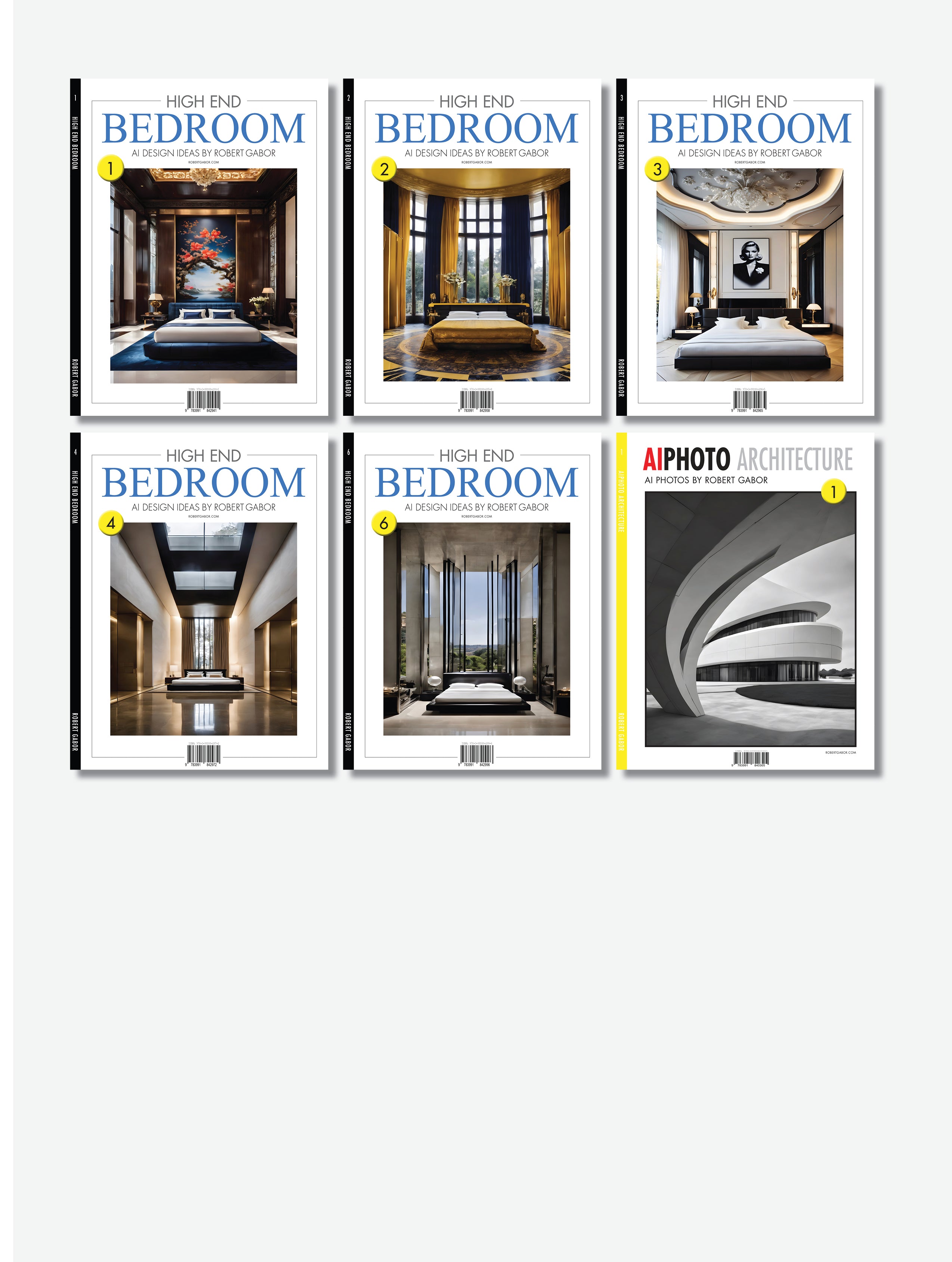High End Bedroom – Complete Series, Volumes 001–006 (6 Volumes)