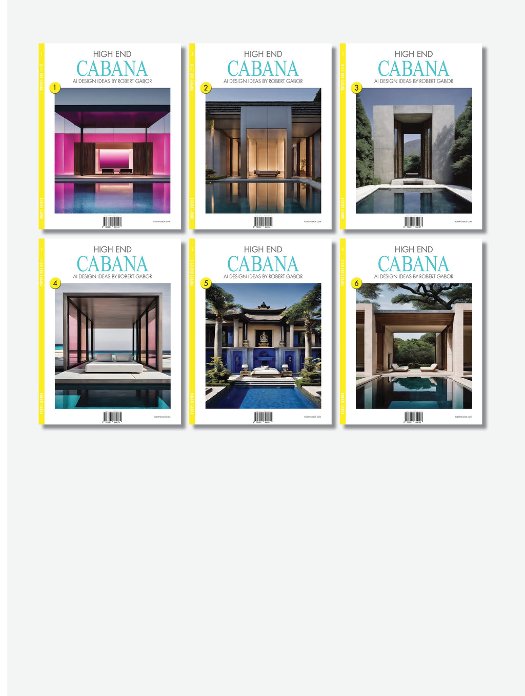 High End Cabana – Complete Series, Volumes 001–006 (6 Volumes)