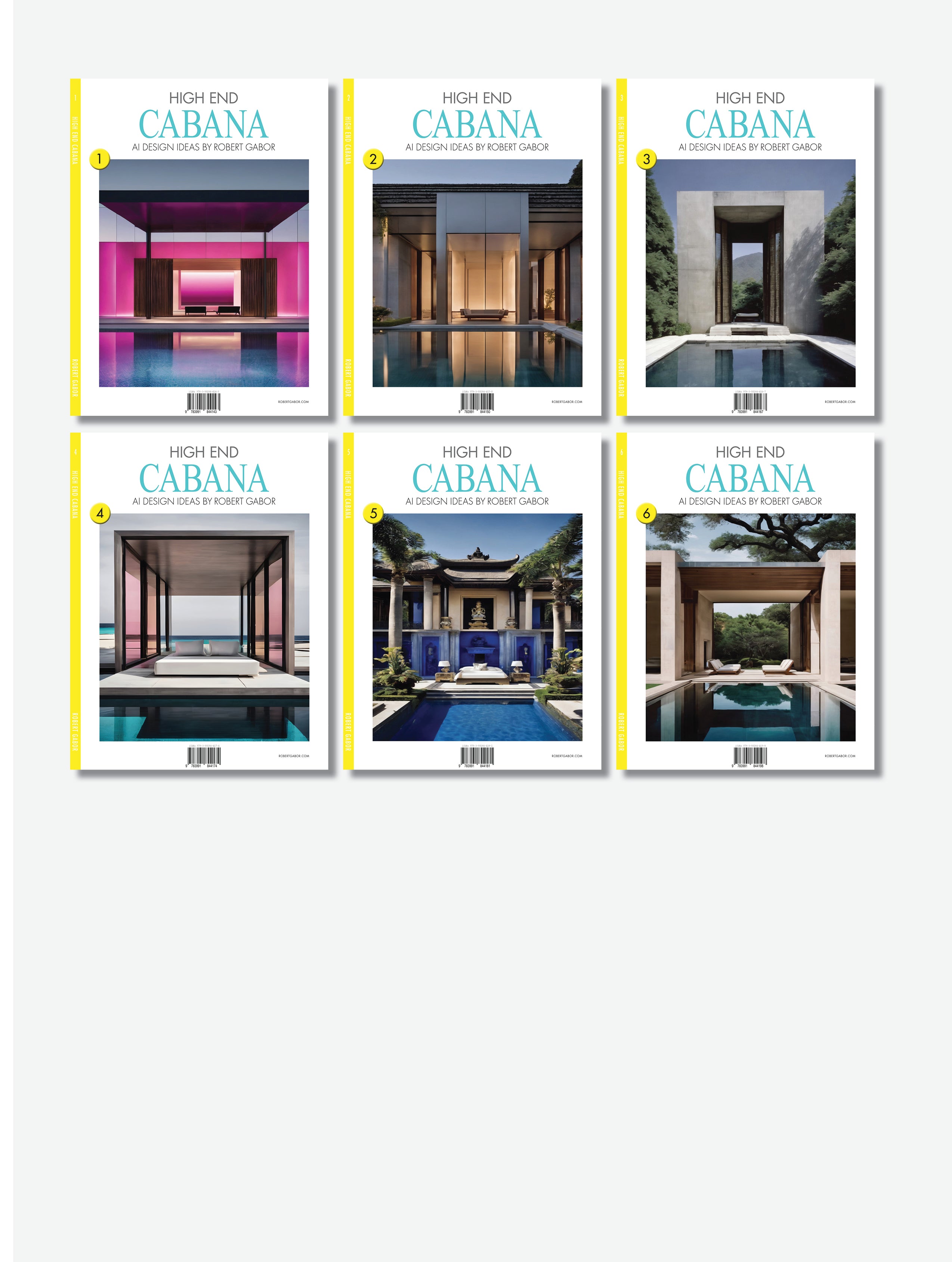 High End Cabana – Complete Series, Volumes 001–006 (6 Volumes)