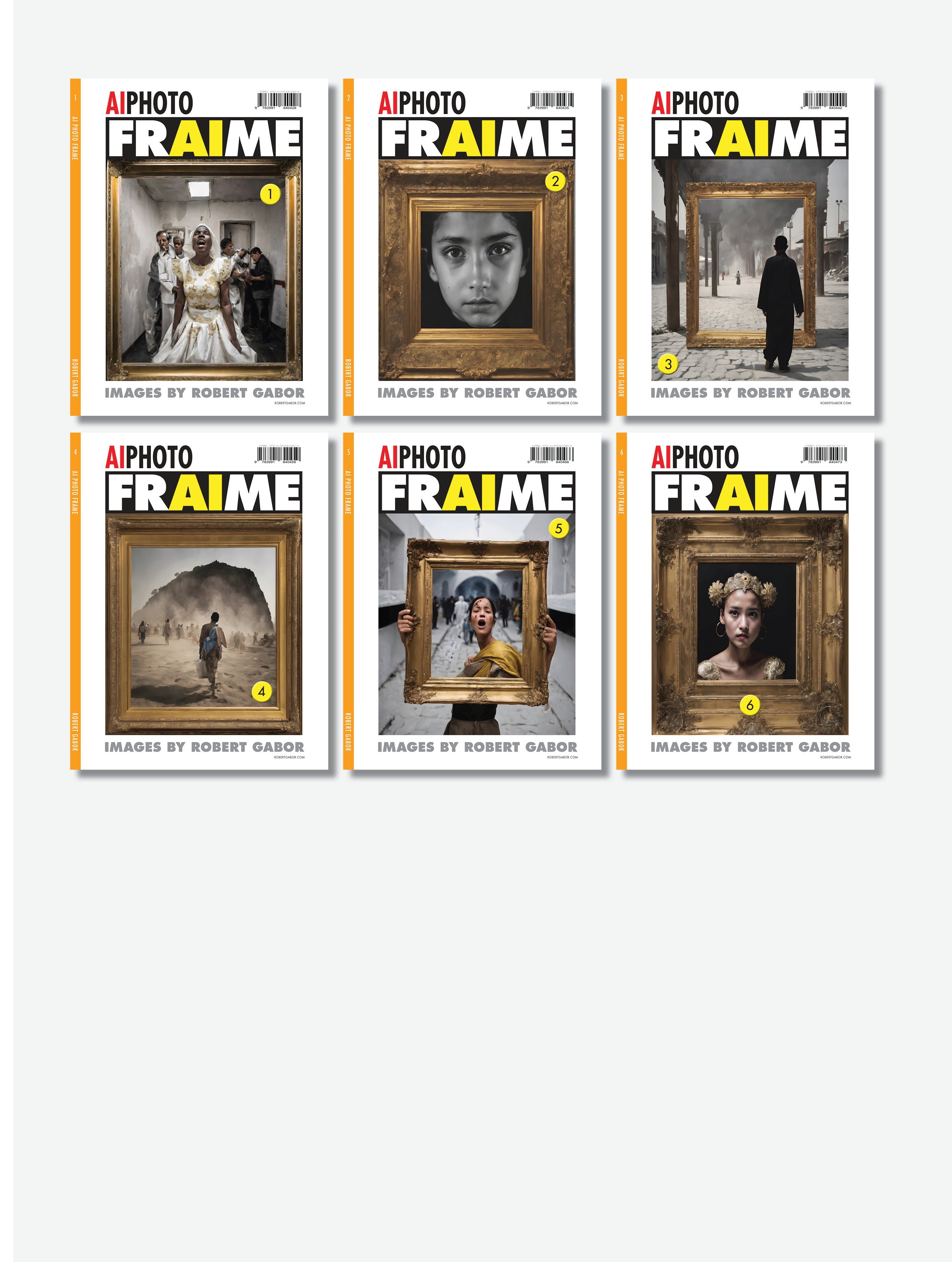 AI Photo Fraime – Complete Series, Volumes 001–006 (6 Volumes)