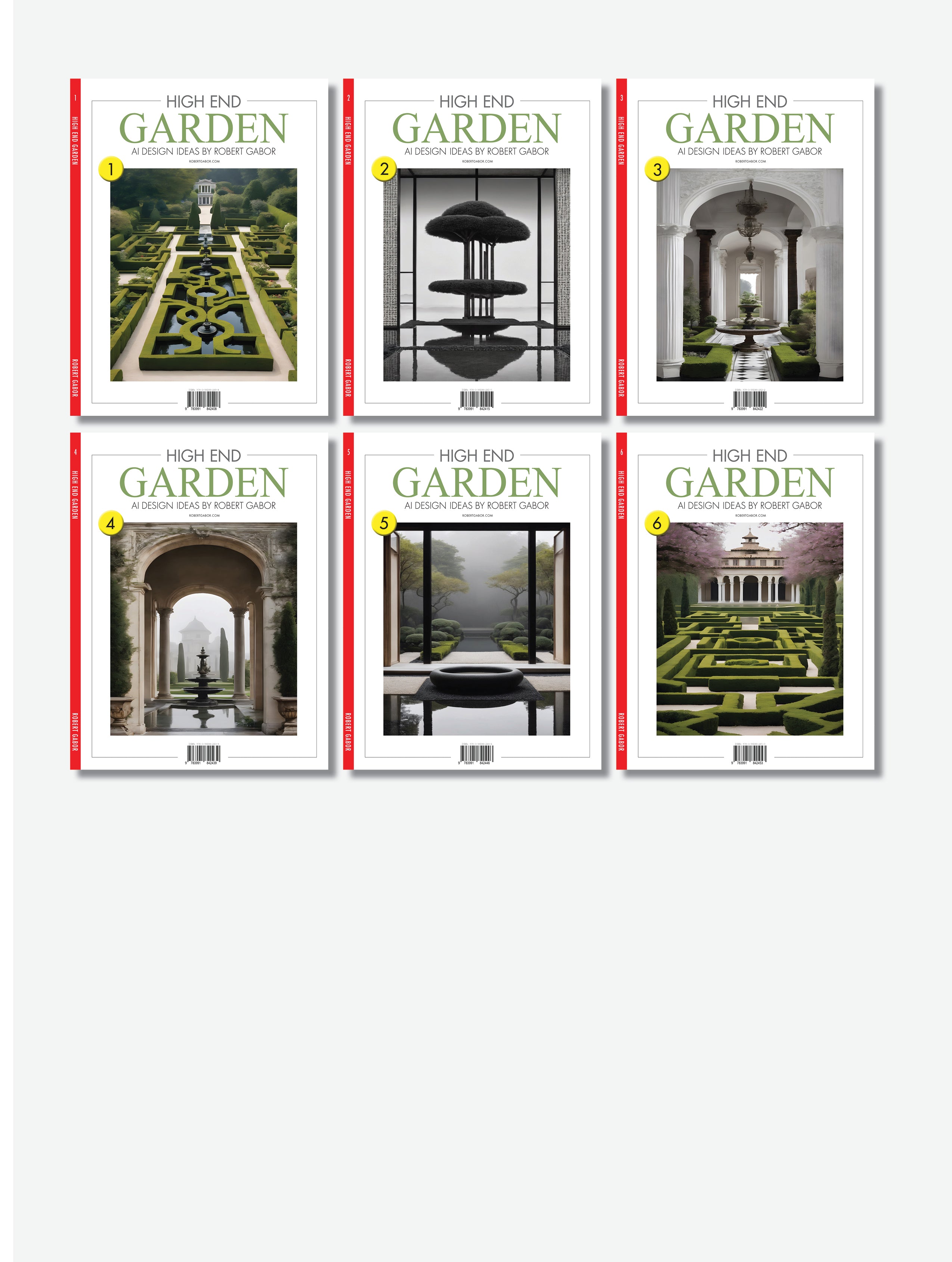 High End Garden – Complete Series, Volumes 001–006 (6 Volumes)