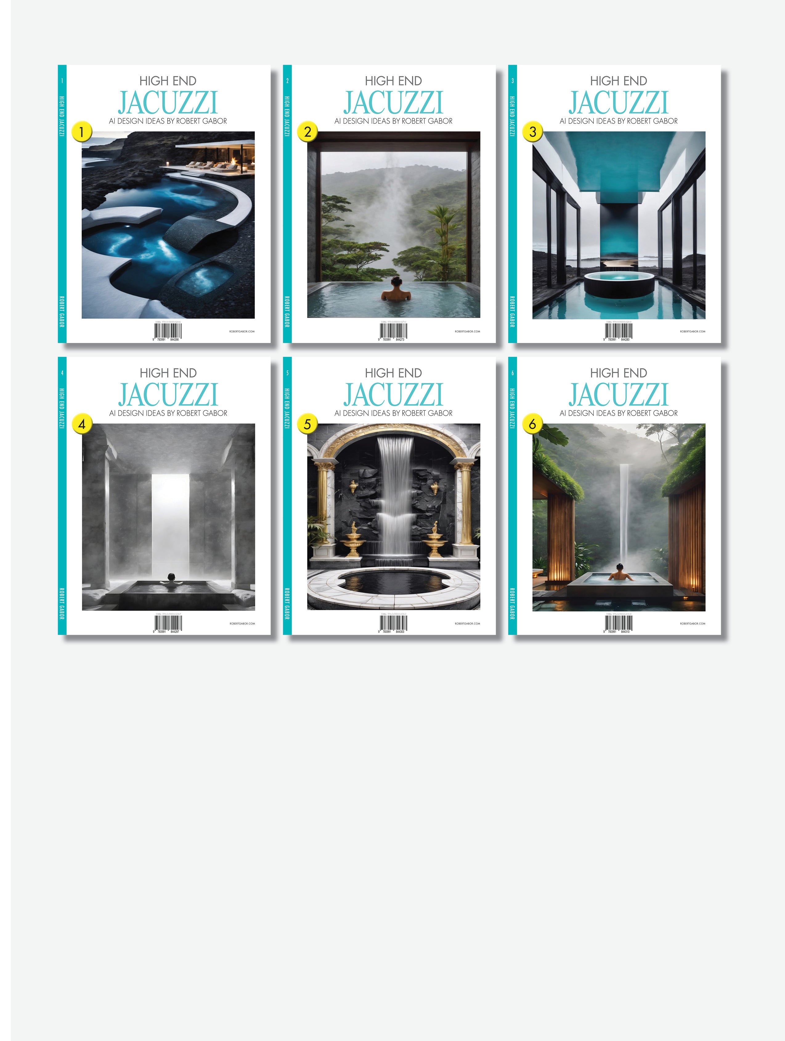 High End Jacuzzi – Complete Series, Volumes 001–006 (6 Volumes)