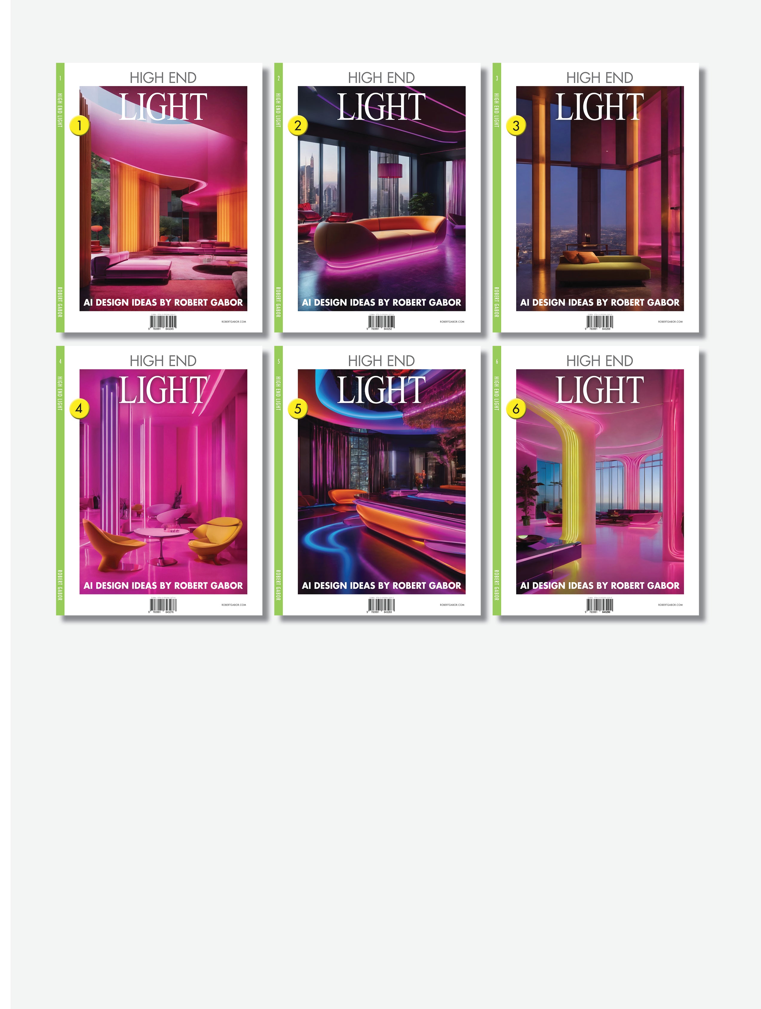 High End Light – Complete Series, Volumes 001–006 (6 Volumes)