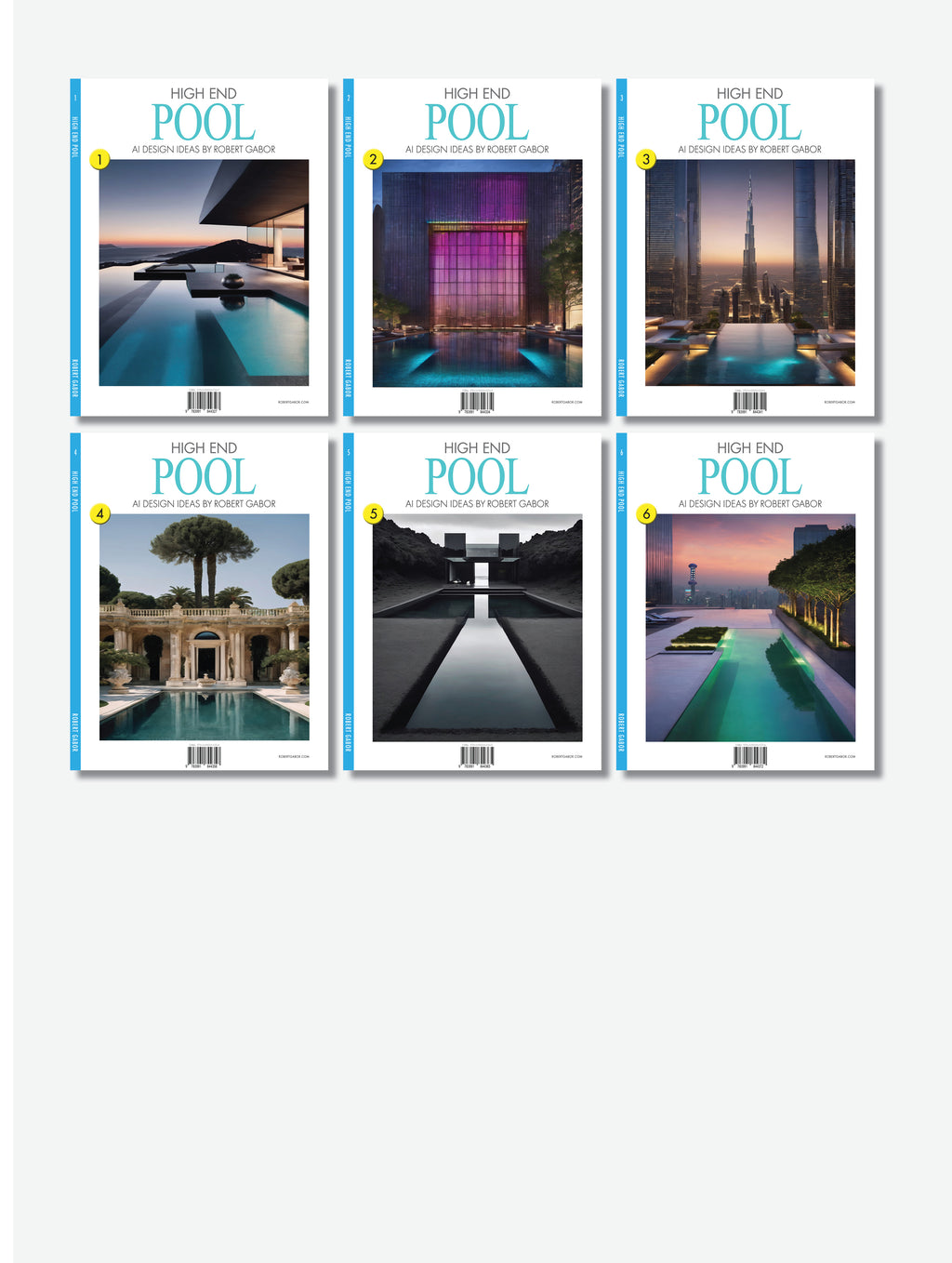 High End Pool – Complete Series, Volumes 001–006 (6 Volumes)