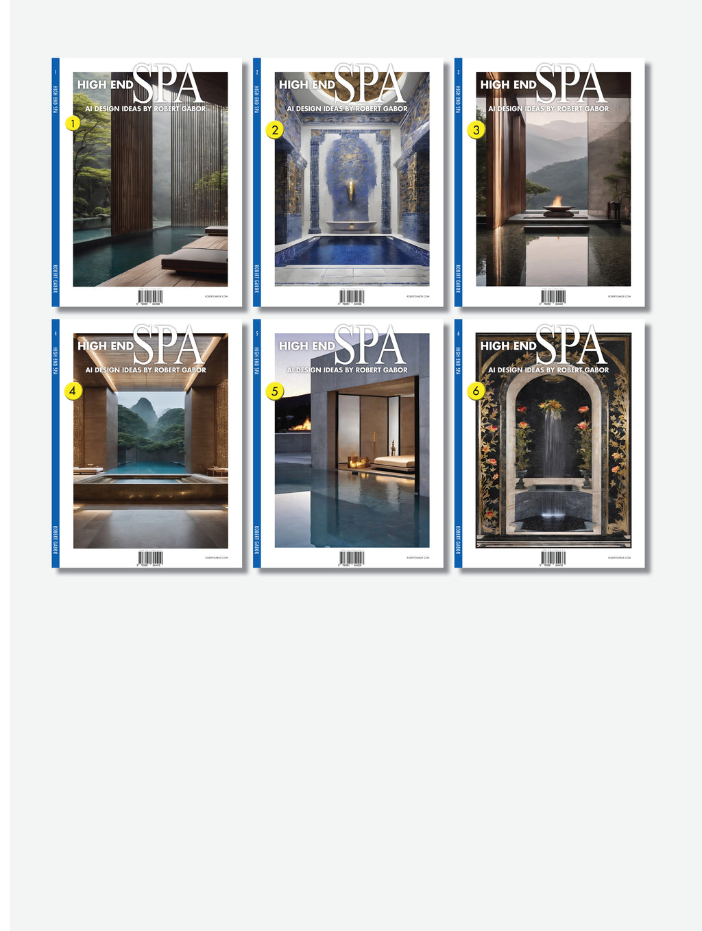 High End Spa – Complete Series, Volumes 001–006 (6 Volumes)