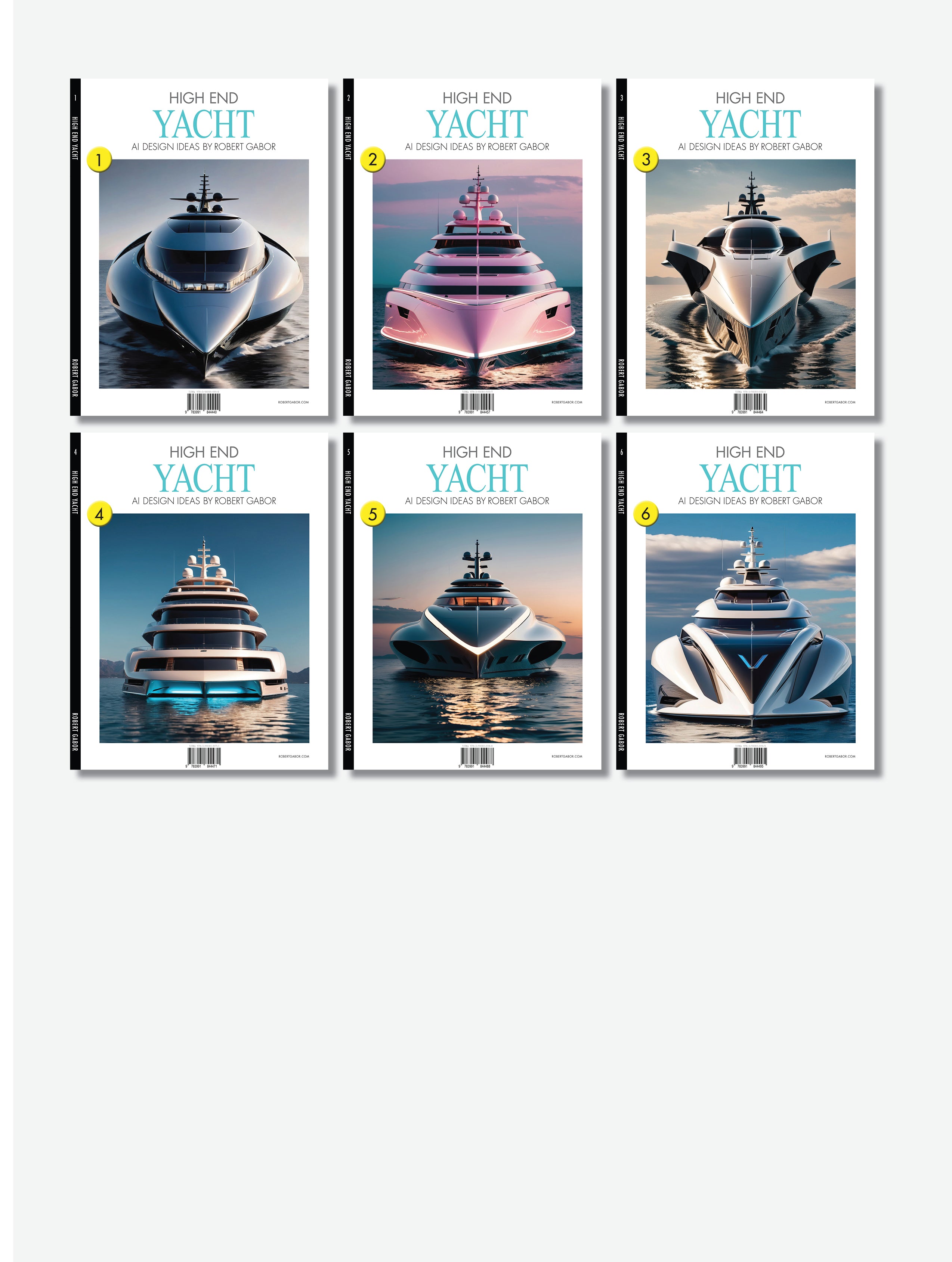 High End Yacht – Complete Series, Volumes 001–006 (6 Volumes)