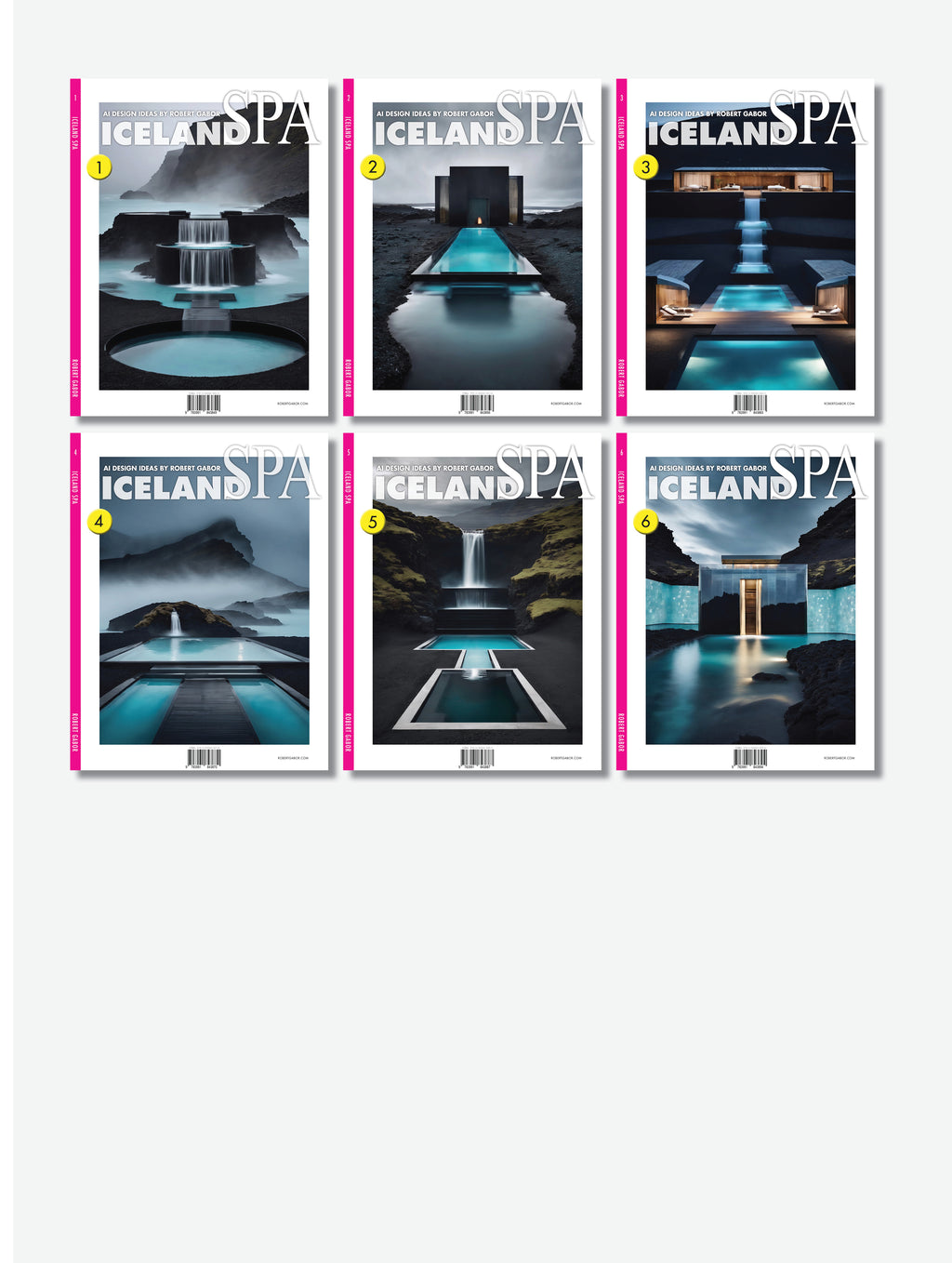 Iceland Spa – Complete Series, Volumes 001–006 (6 Volumes)