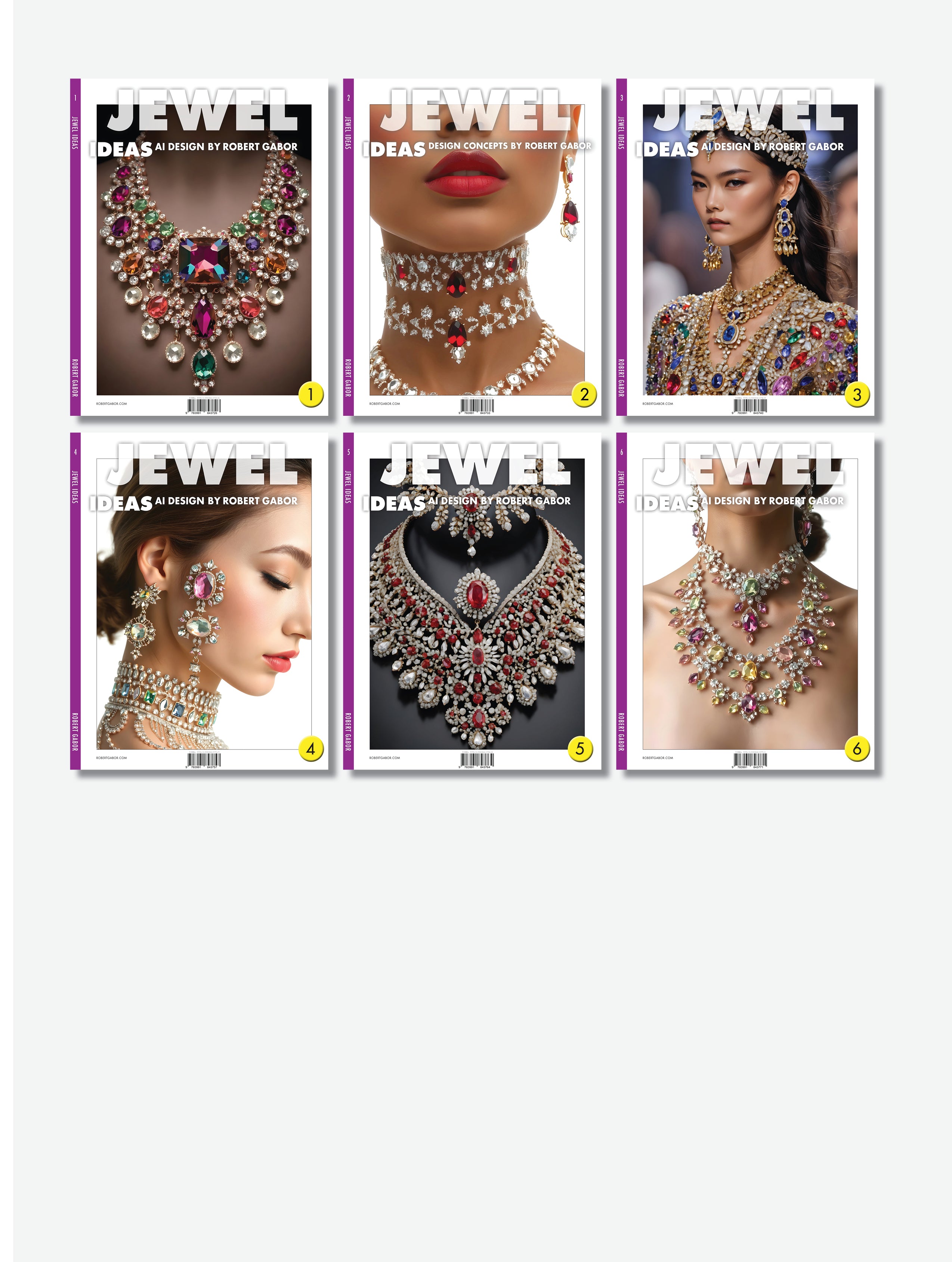 Jewel Ideas – Complete Series, Volumes 001–006 (6 Volumes)
