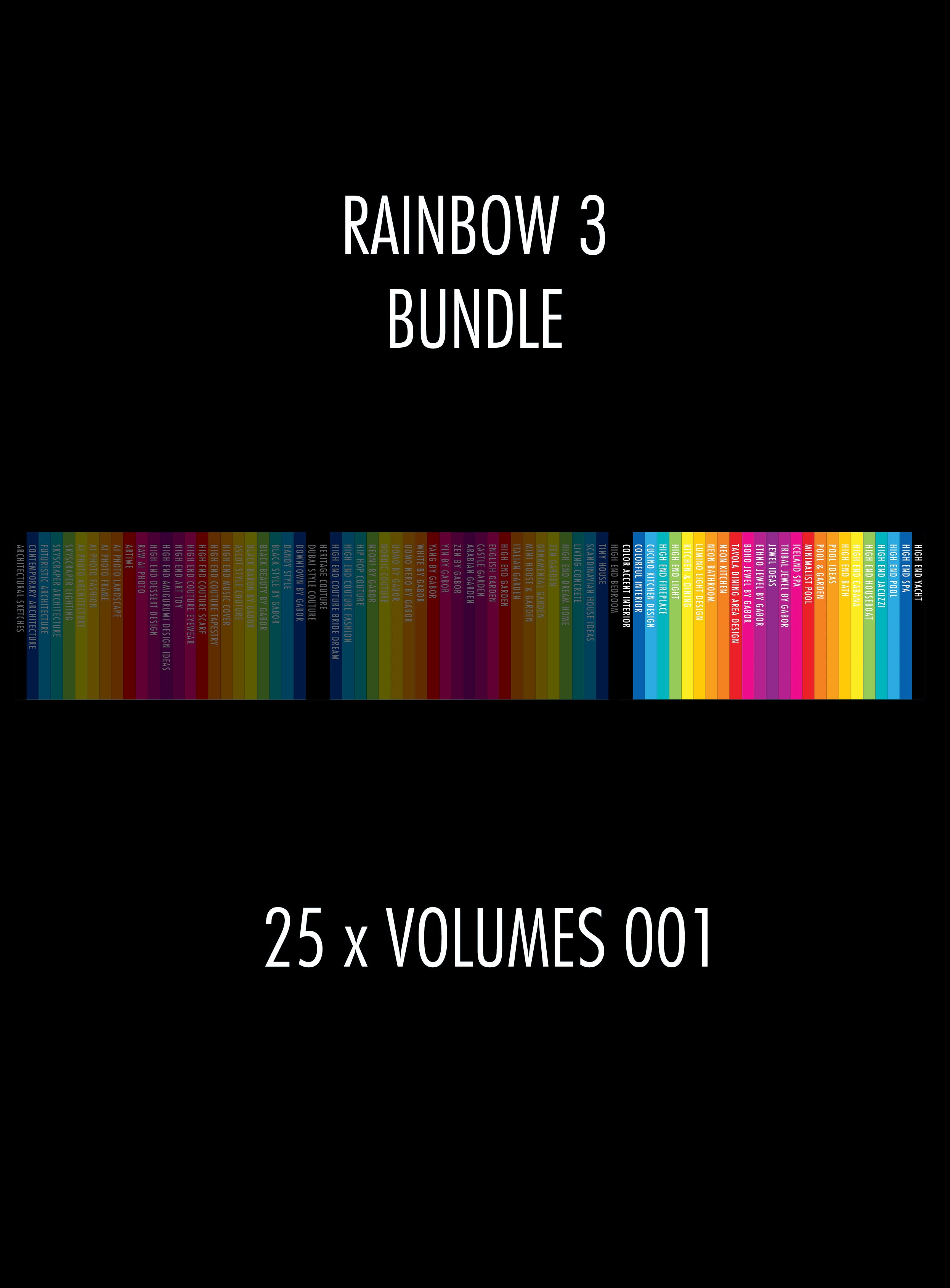 Rainbow 3 – Bundle (all 25 Volumes 001)
