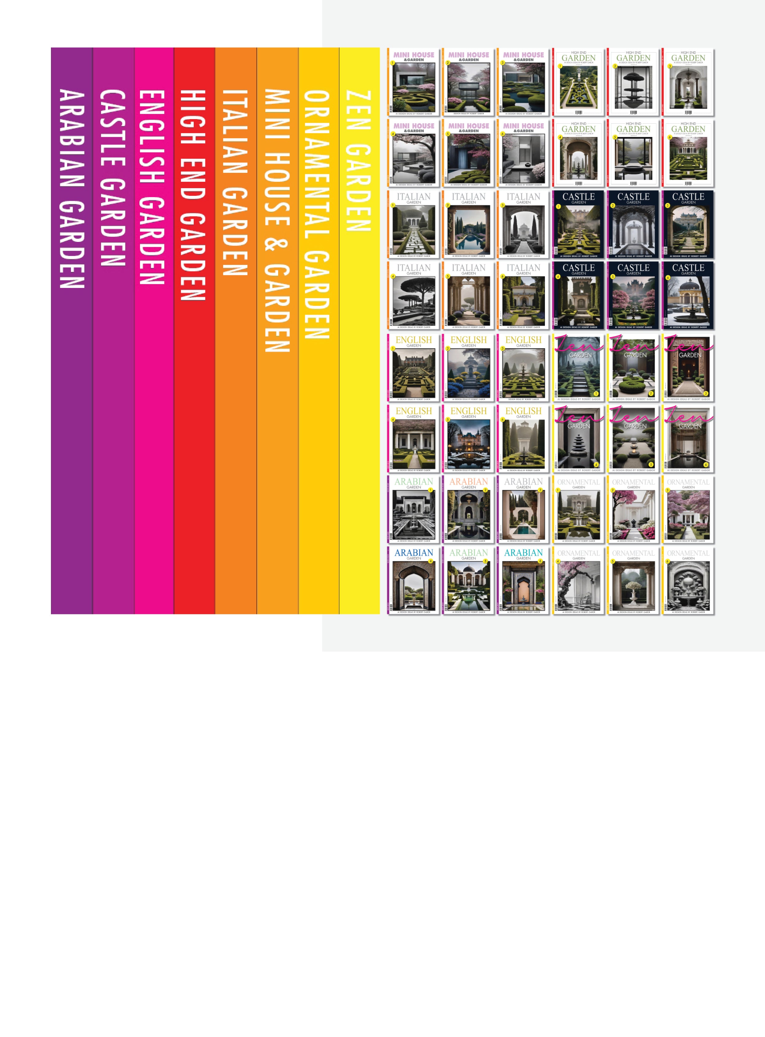 Garden–Category – Bundle (all 48 Volumes)