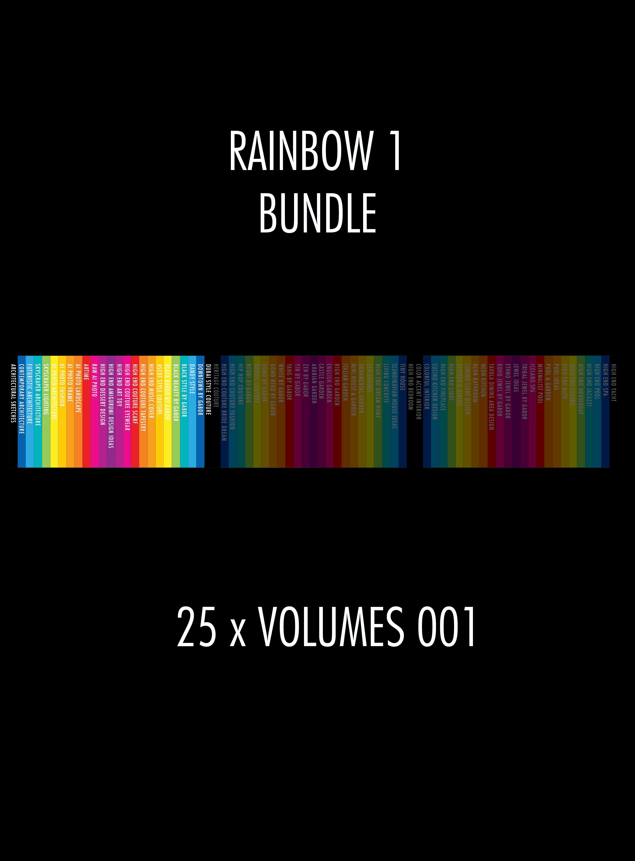 Rainbow 1 – Bundle (all 25 Volumes 001)