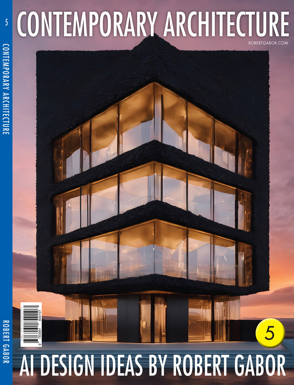 Contemporary Architecture – Volume 005 cover – Complete Rainbow Spectrum