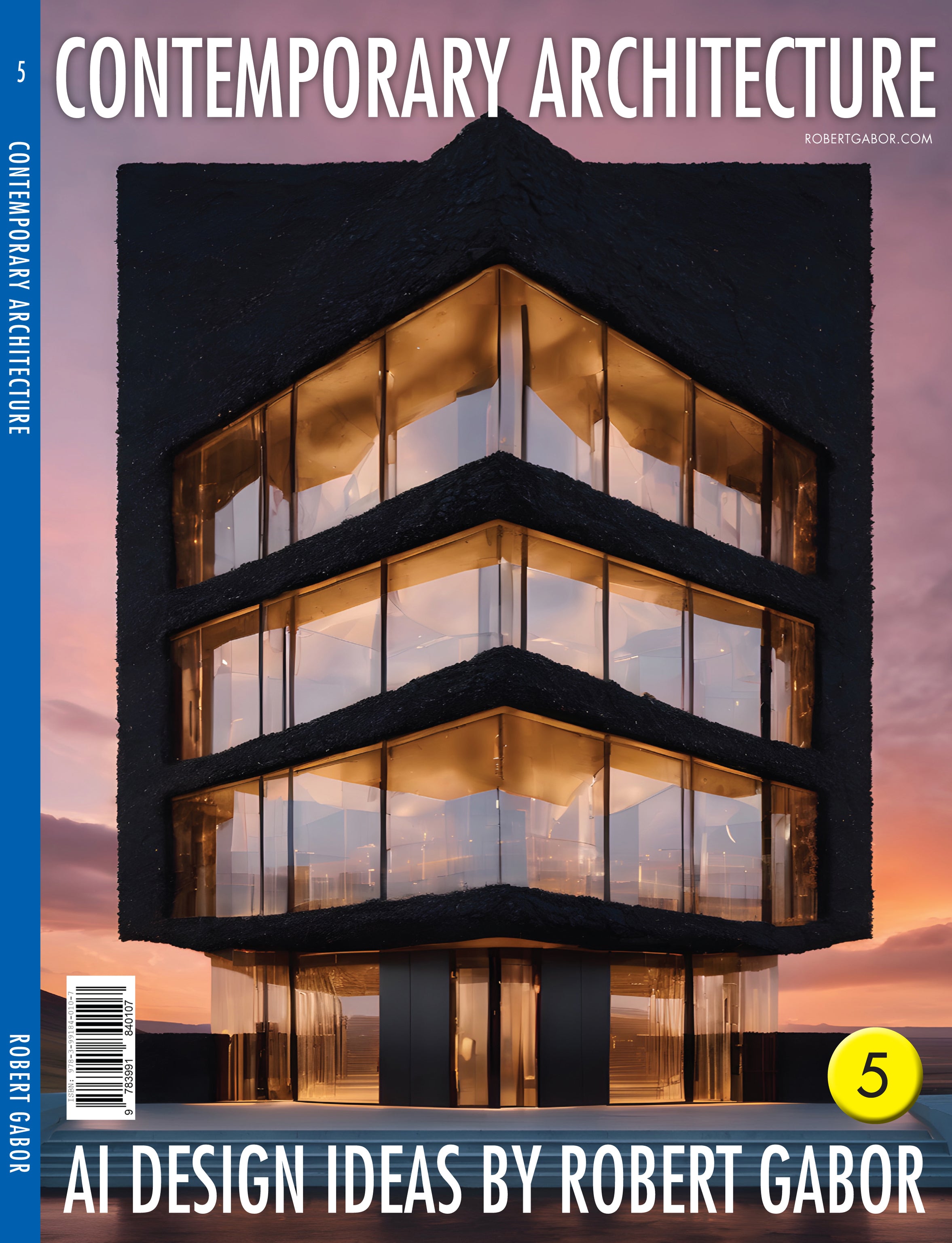 Contemporary Architecture – Volume 005 cover – Complete Rainbow Spectrum