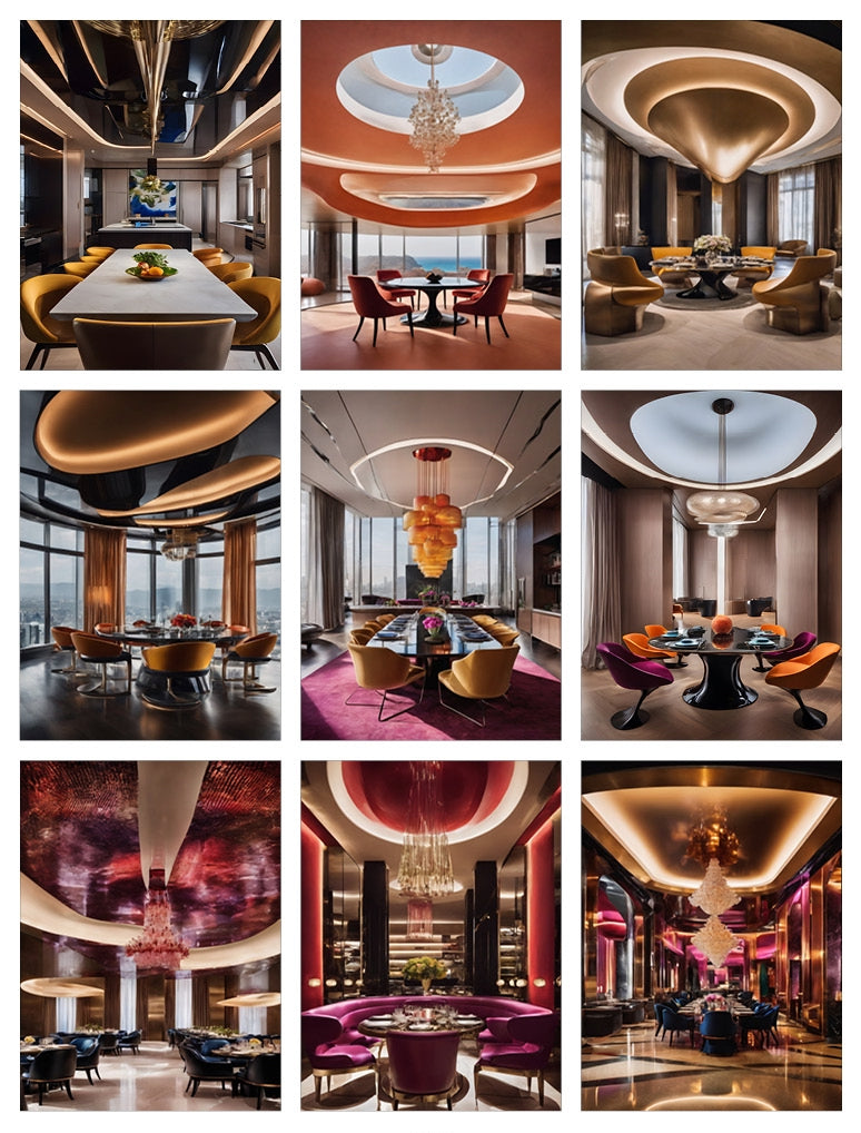 Tavola Dining Area Design - Vol. 005