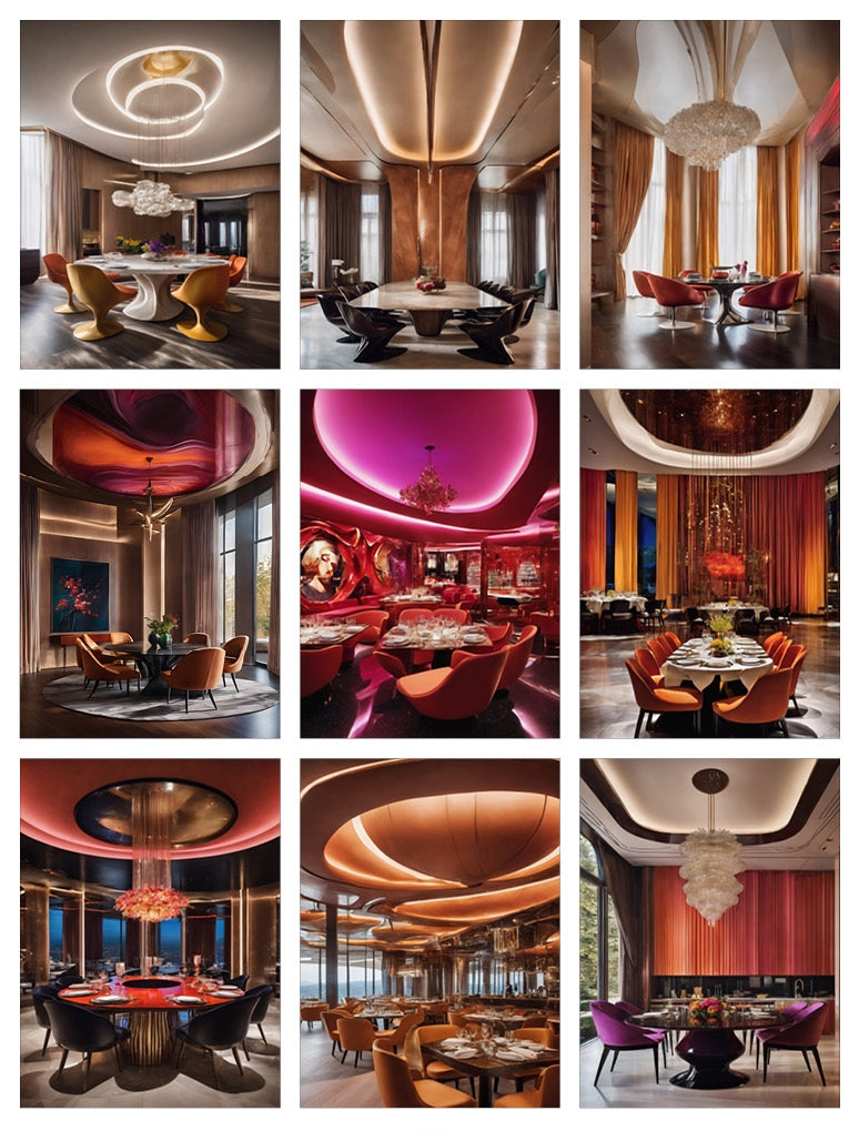 Tavola Dining Area Design - Vol. 004