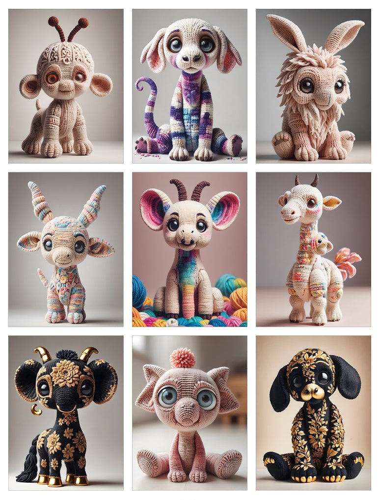 High End Amigurumi AI Design Ideas - Vol. 003