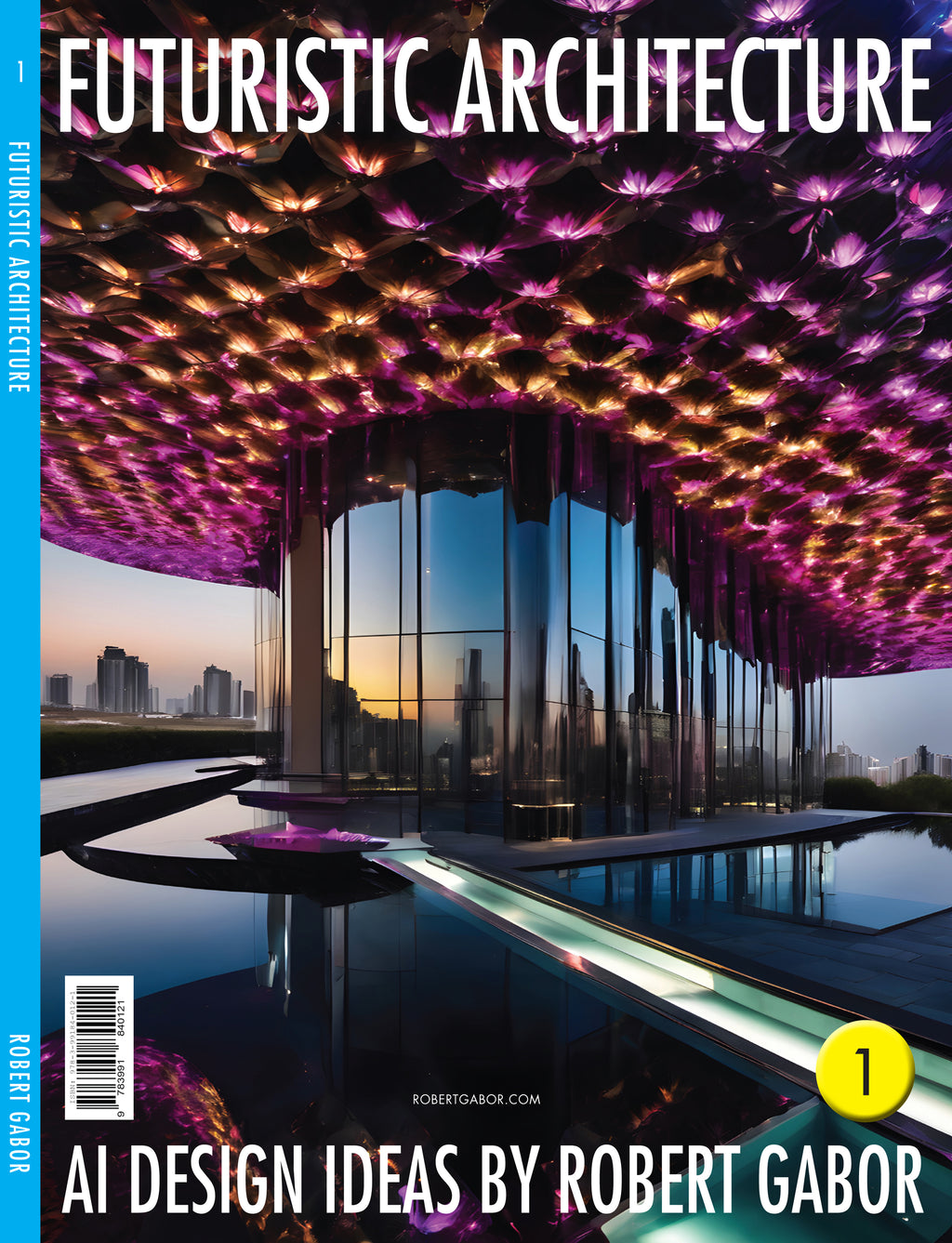 Futuristic Architecture – Volume 001 cover – representative gallery for the Complete 75-Title Collection