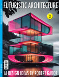 Futuristic Architecture – Volume 002 cover – Complete Rainbow Spectrum