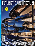 Futuristic Architecture – Volume 005 cover – Complete Rainbow Spectrum