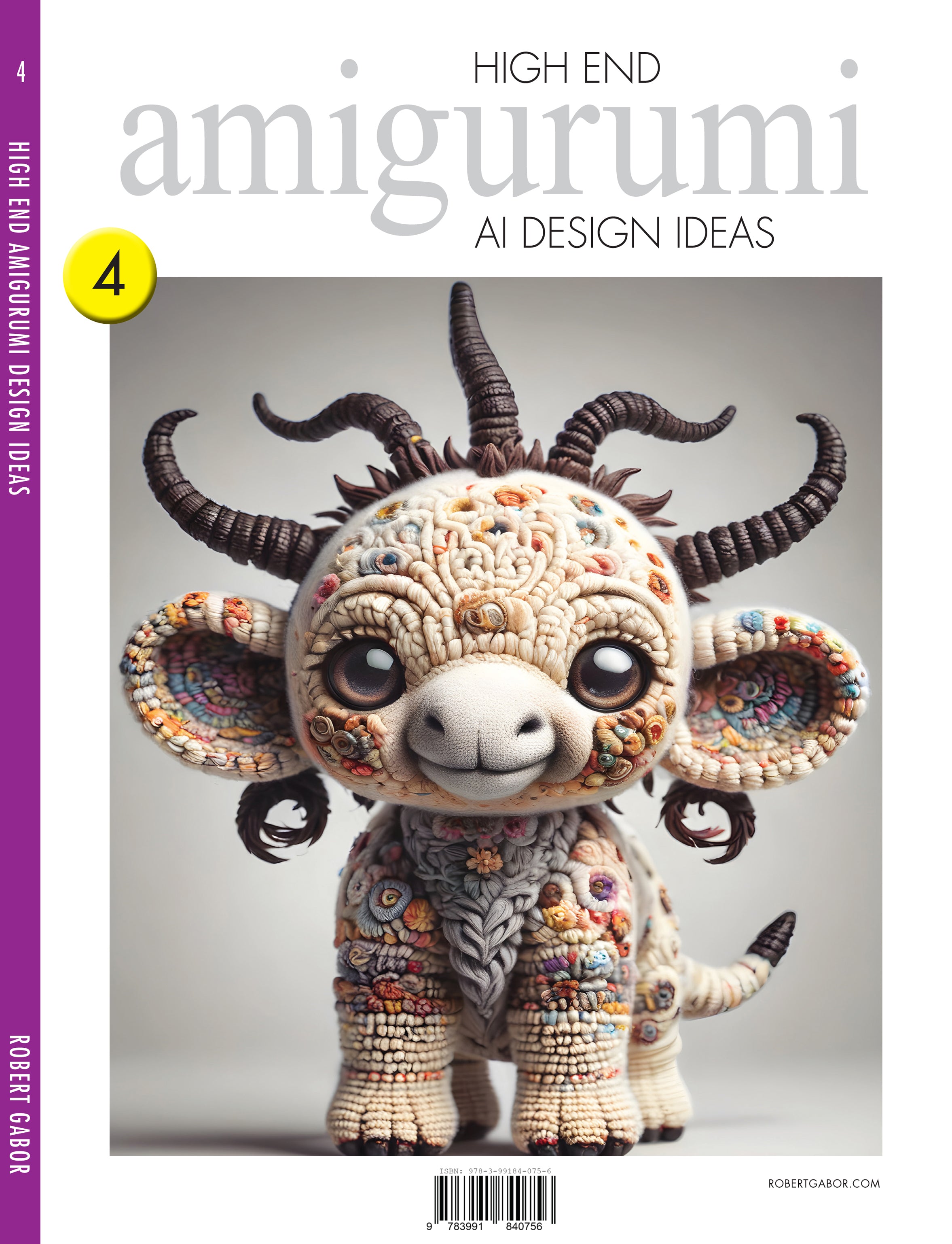 High End Amigurumi AI Design Ideas – Volume 004 cover – Complete Rainbow Spectrum